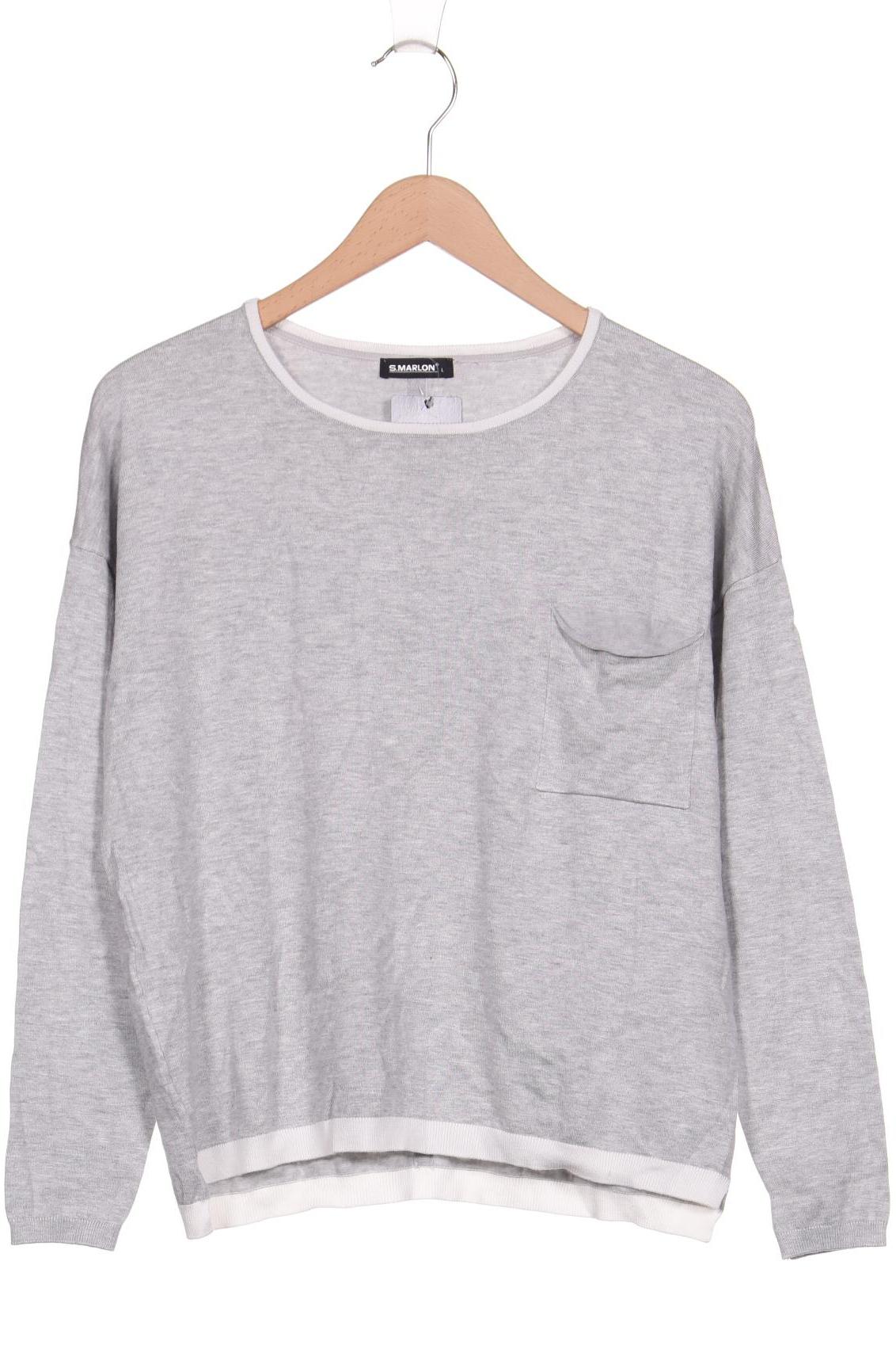 

S.marlon Damen Pullover, grau, Gr. 42