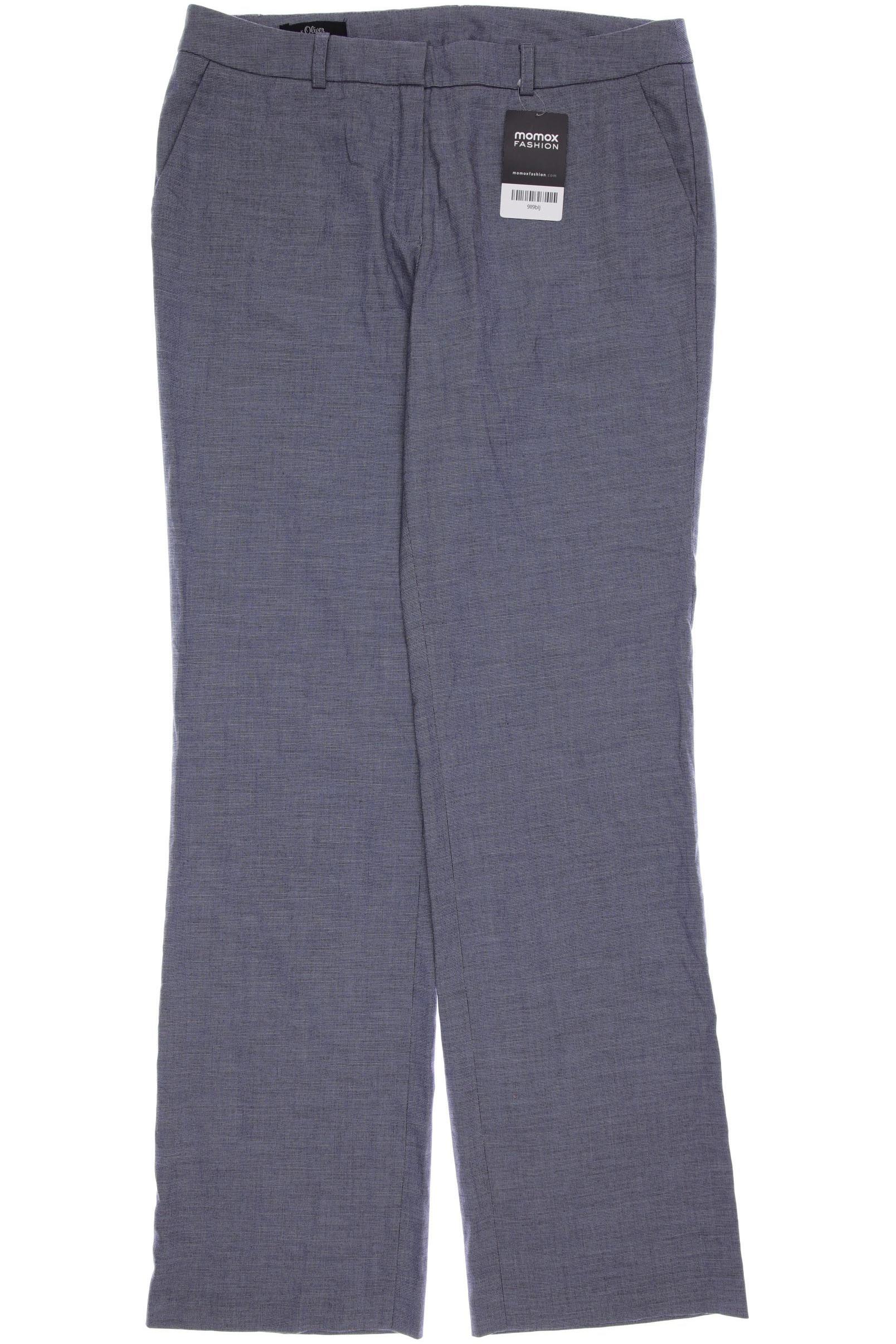 

s.Oliver Black Label Damen Stoffhose, grau, Gr. 38