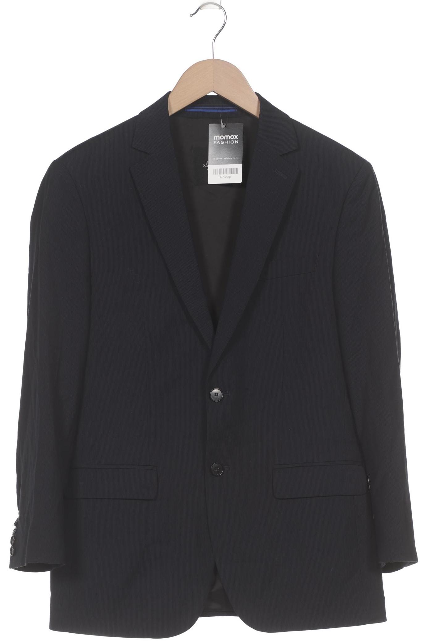 

s.Oliver Black Label Herren Sakko, marineblau, Gr. 46