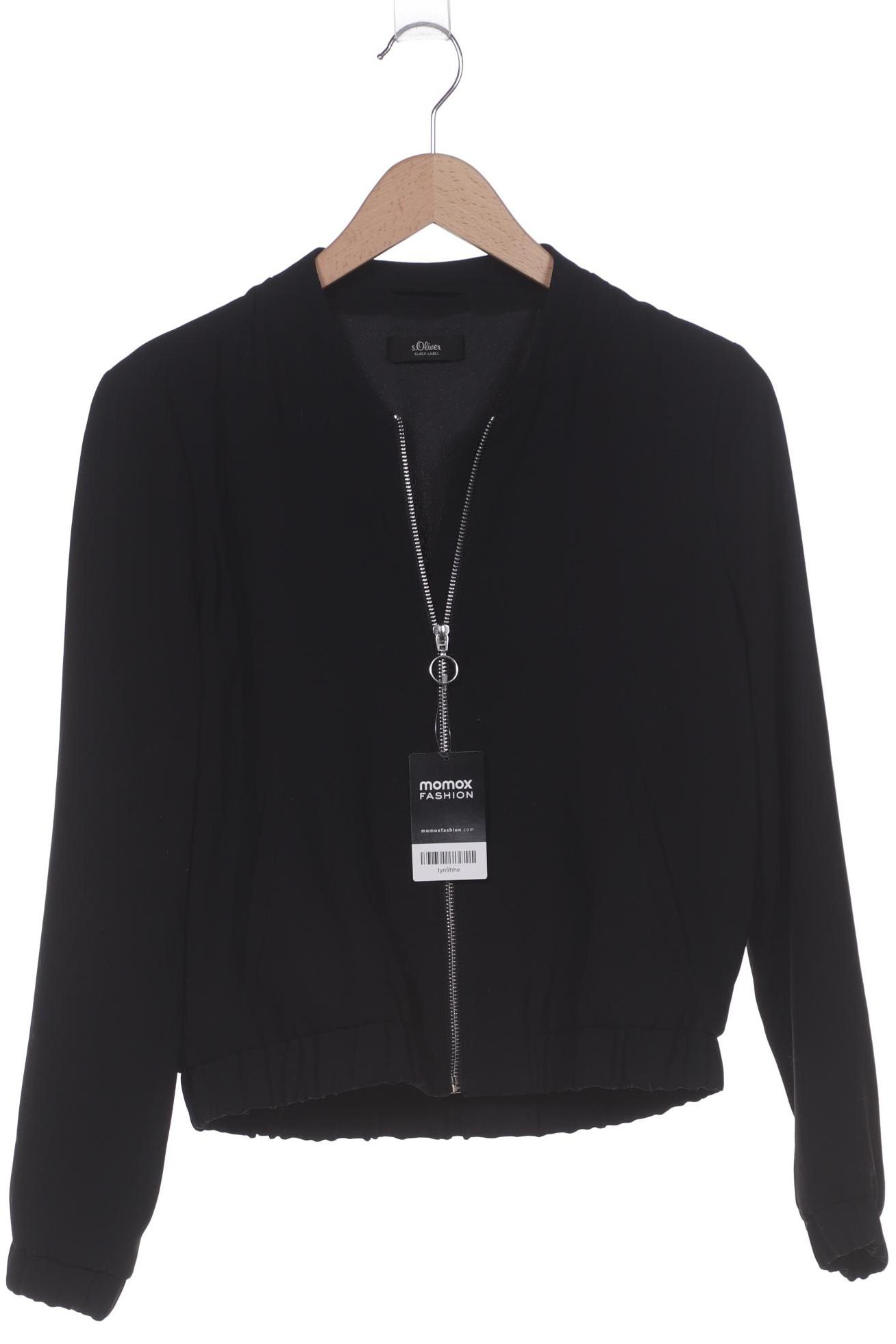 

s.Oliver Black Label Damen Jacke, schwarz, Gr. 36