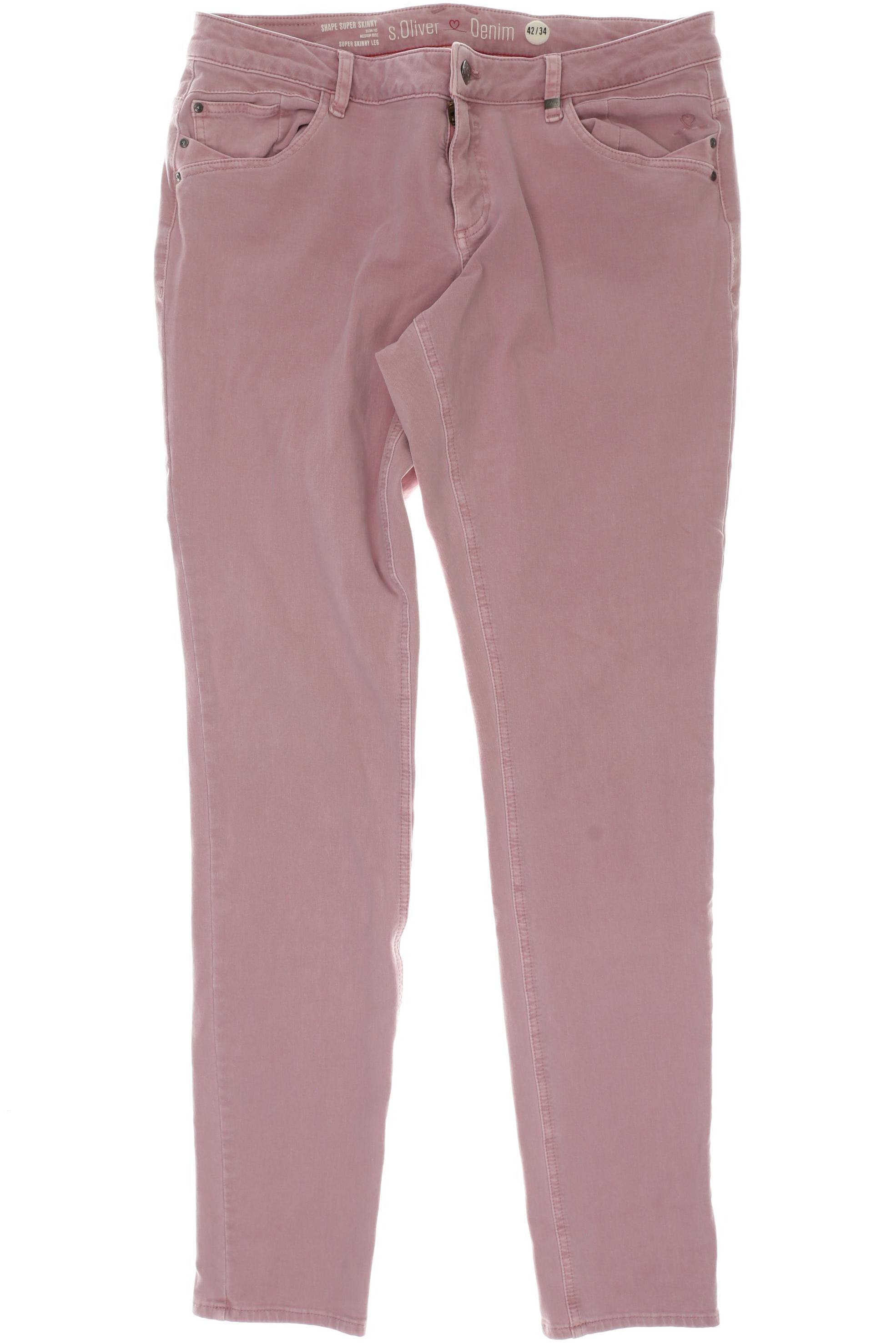 

s.Oliver Damen Jeans, pink, Gr. 42