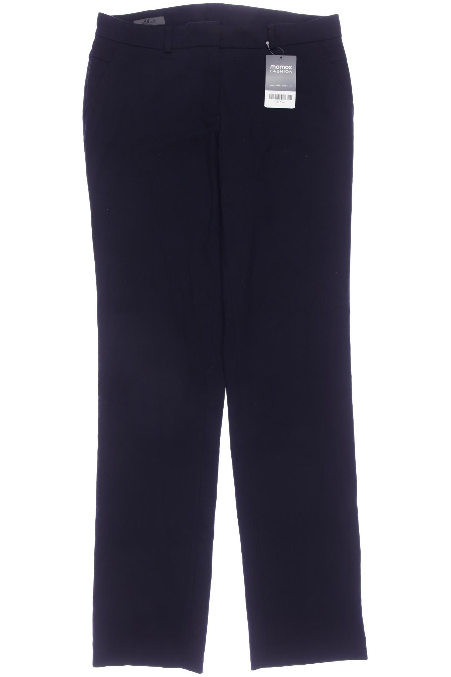 

s.Oliver Damen Stoffhose, marineblau, Gr. 36