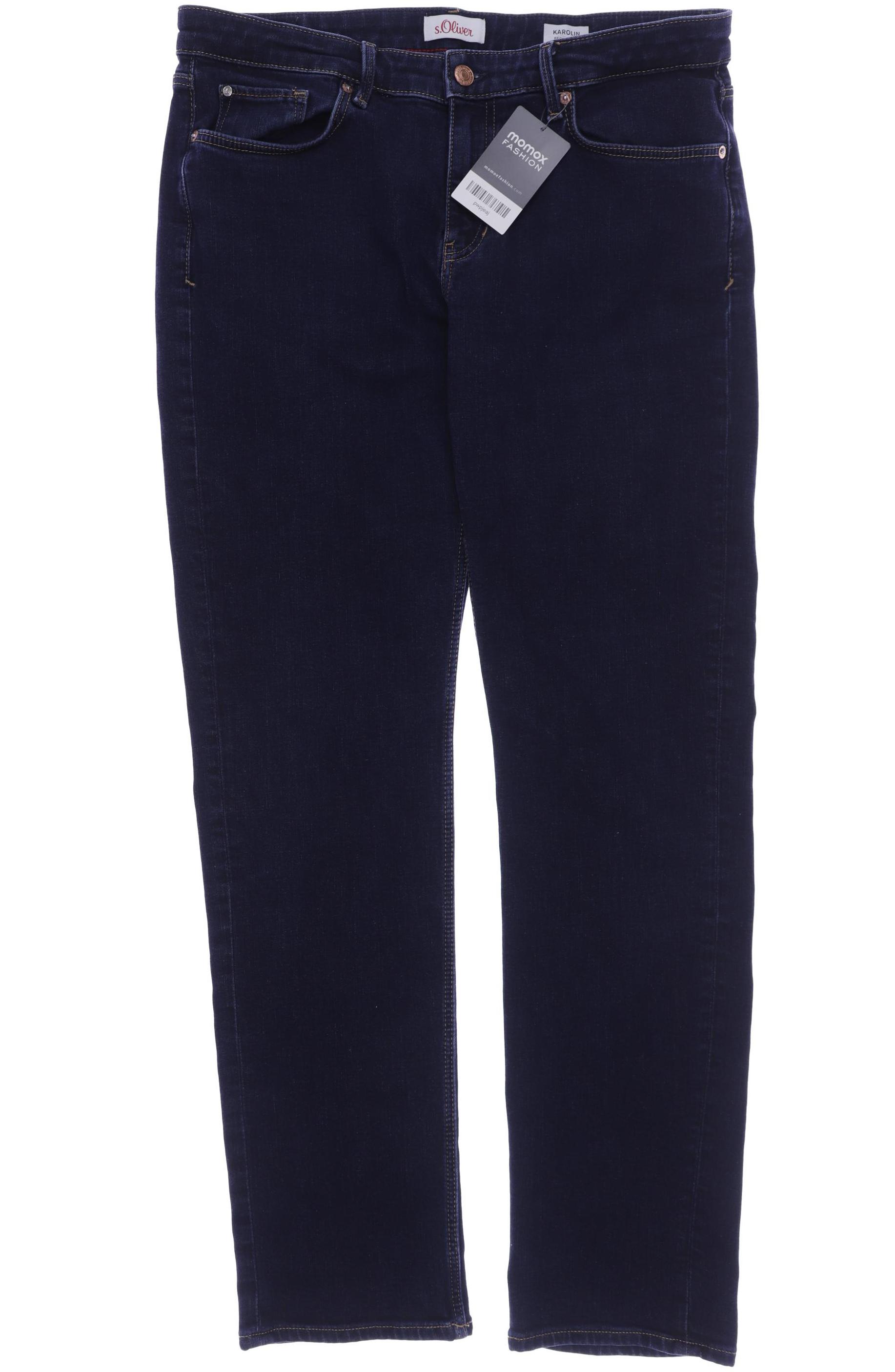 

s.Oliver Damen Jeans, marineblau