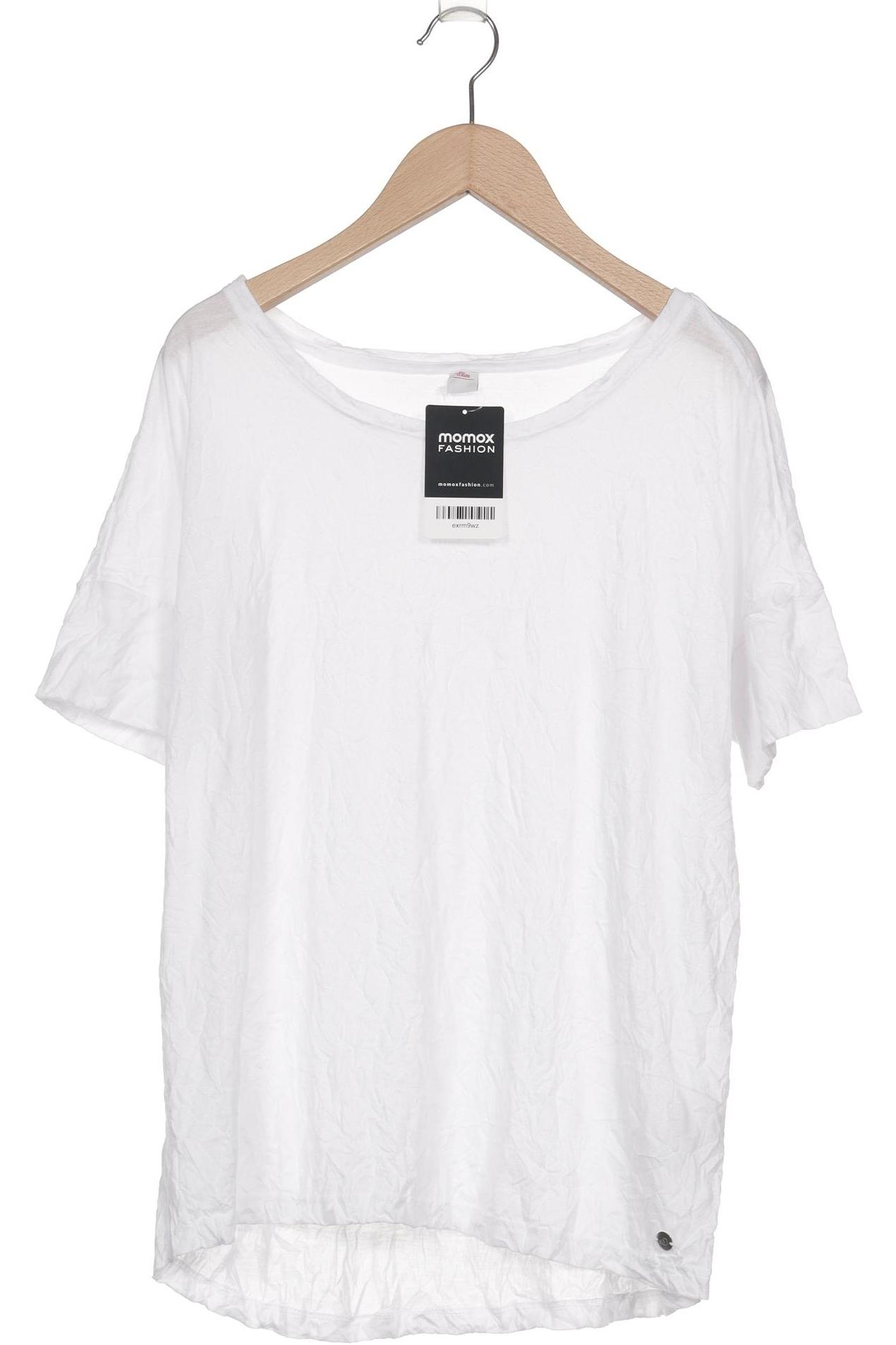 

s.Oliver Damen T-Shirt, weiß, Gr. 42
