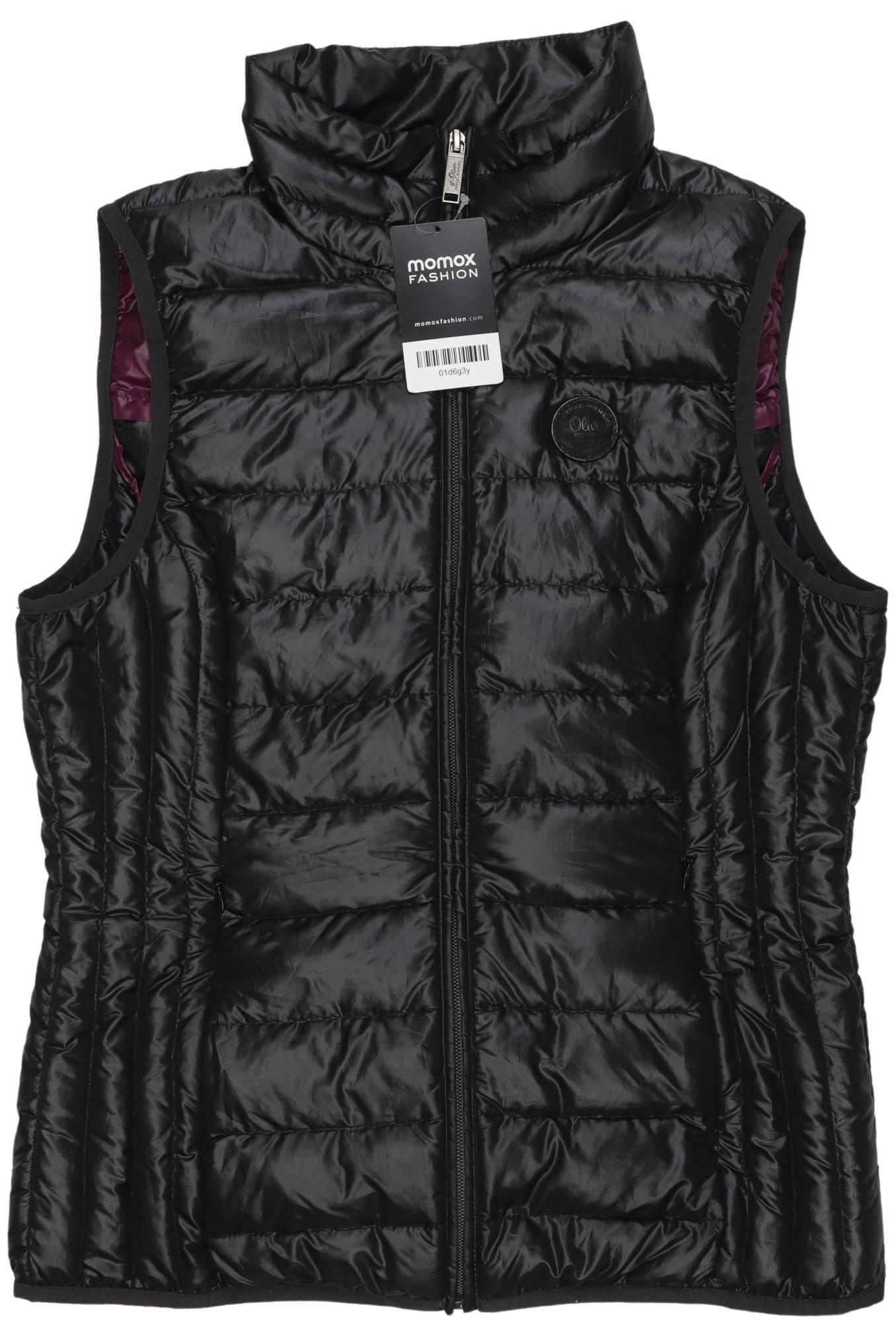 

s.Oliver Damen Weste, schwarz, Gr. 38