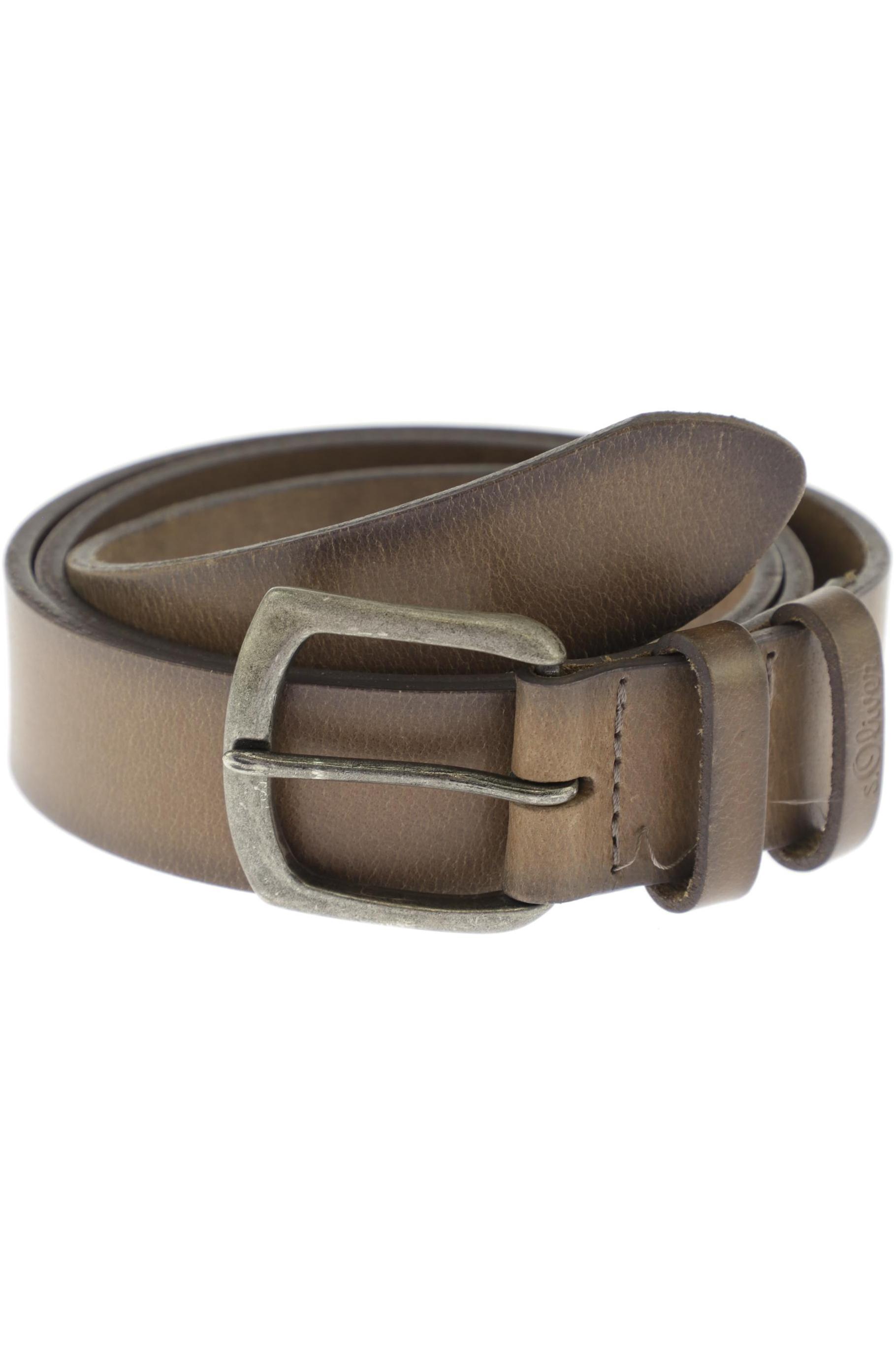 

s.Oliver Damen Gürtel, beige, Gr. 100