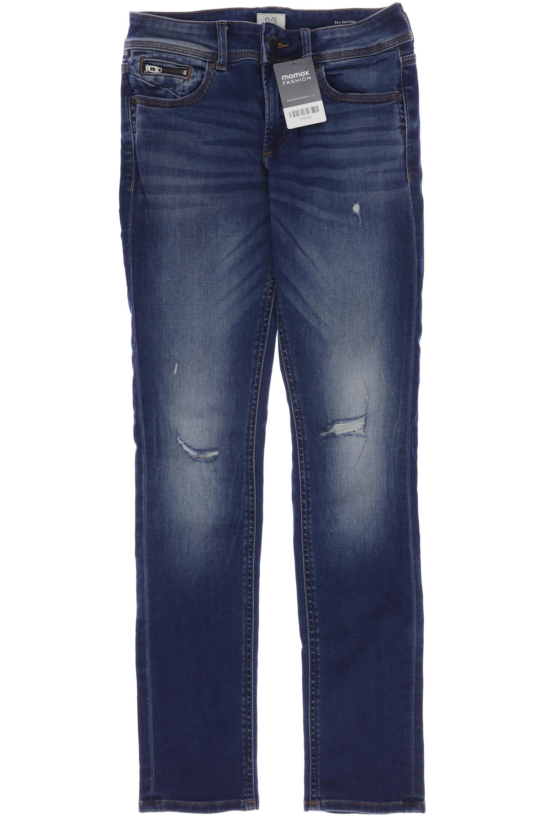 

s.Oliver Damen Jeans, blau