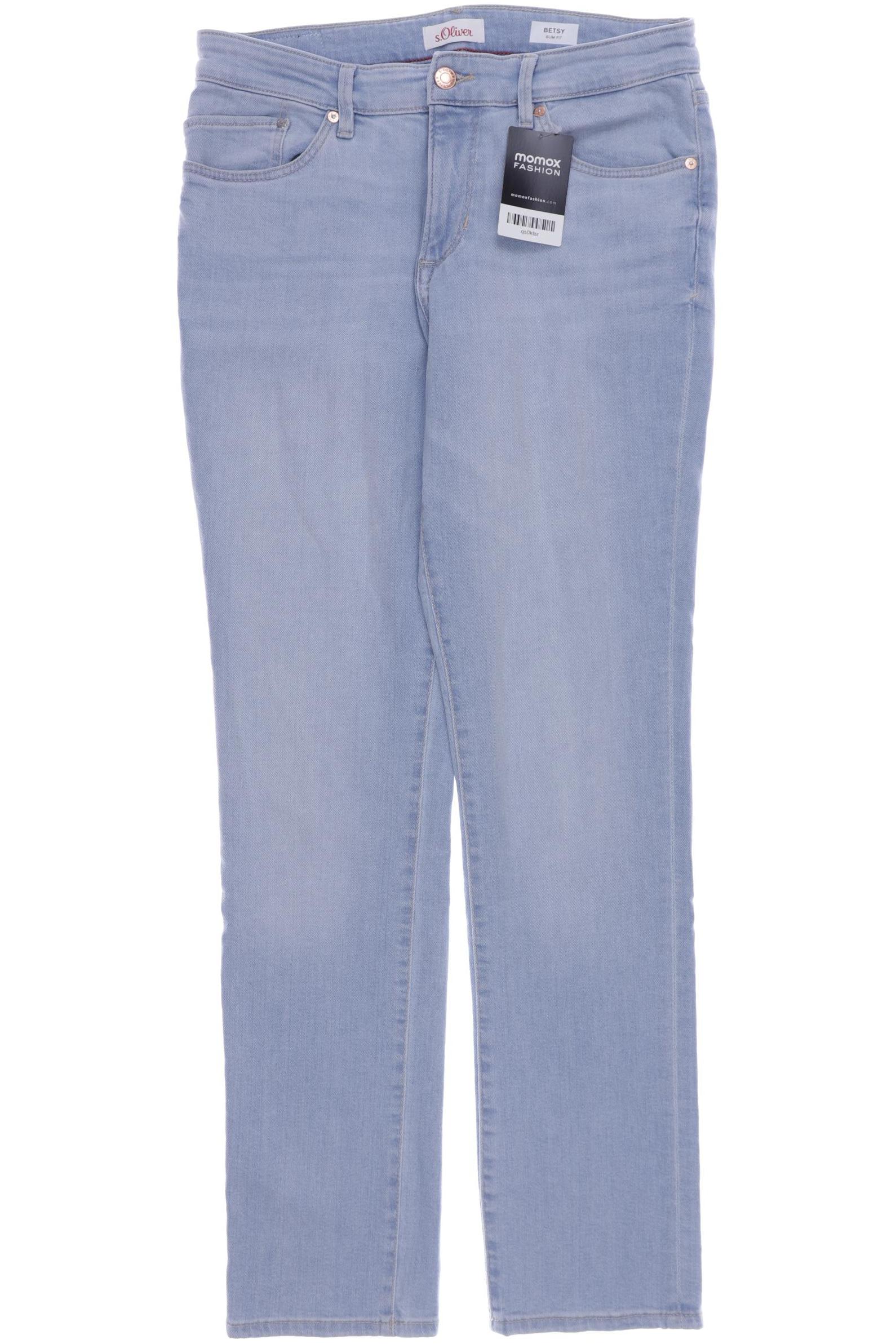 

s.Oliver Damen Jeans, hellblau