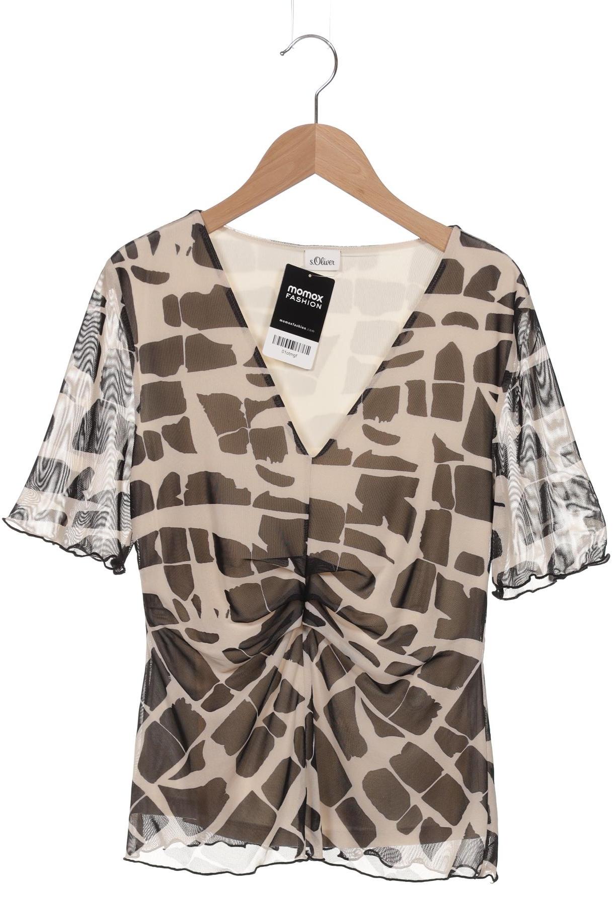 

s.Oliver Damen Bluse, beige, Gr. 36