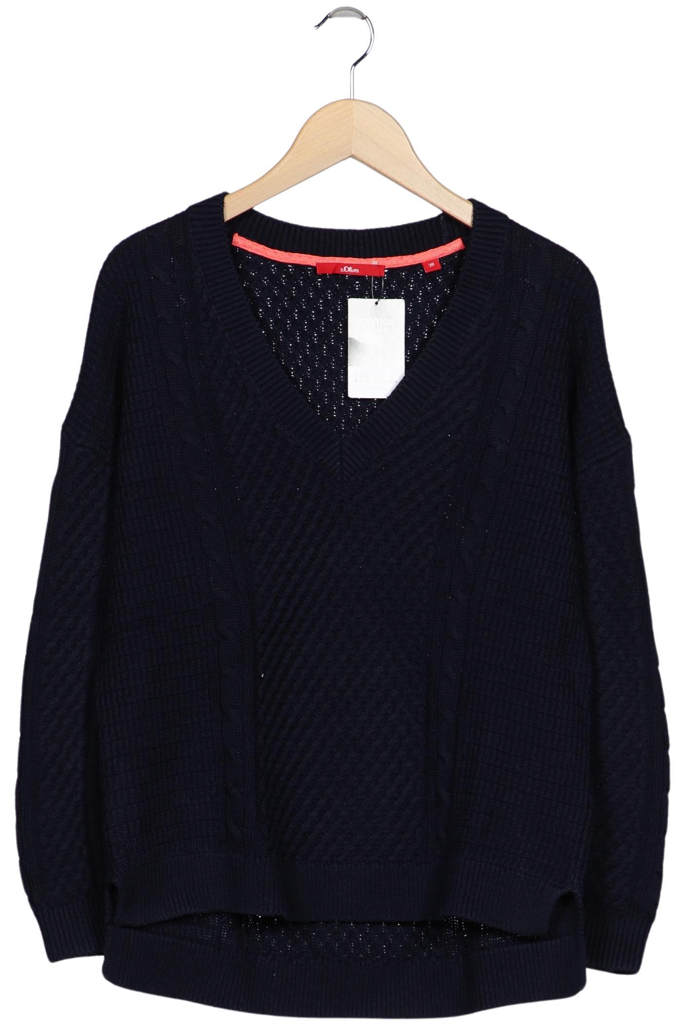 

s.Oliver Damen Pullover, marineblau, Gr. 38