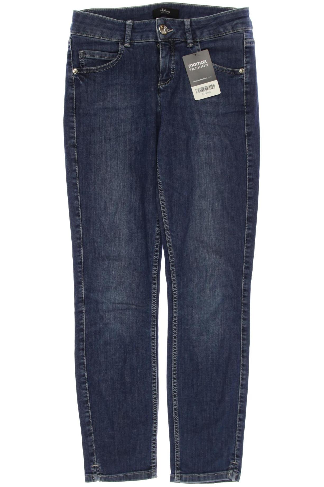 

s.Oliver Damen Jeans, blau