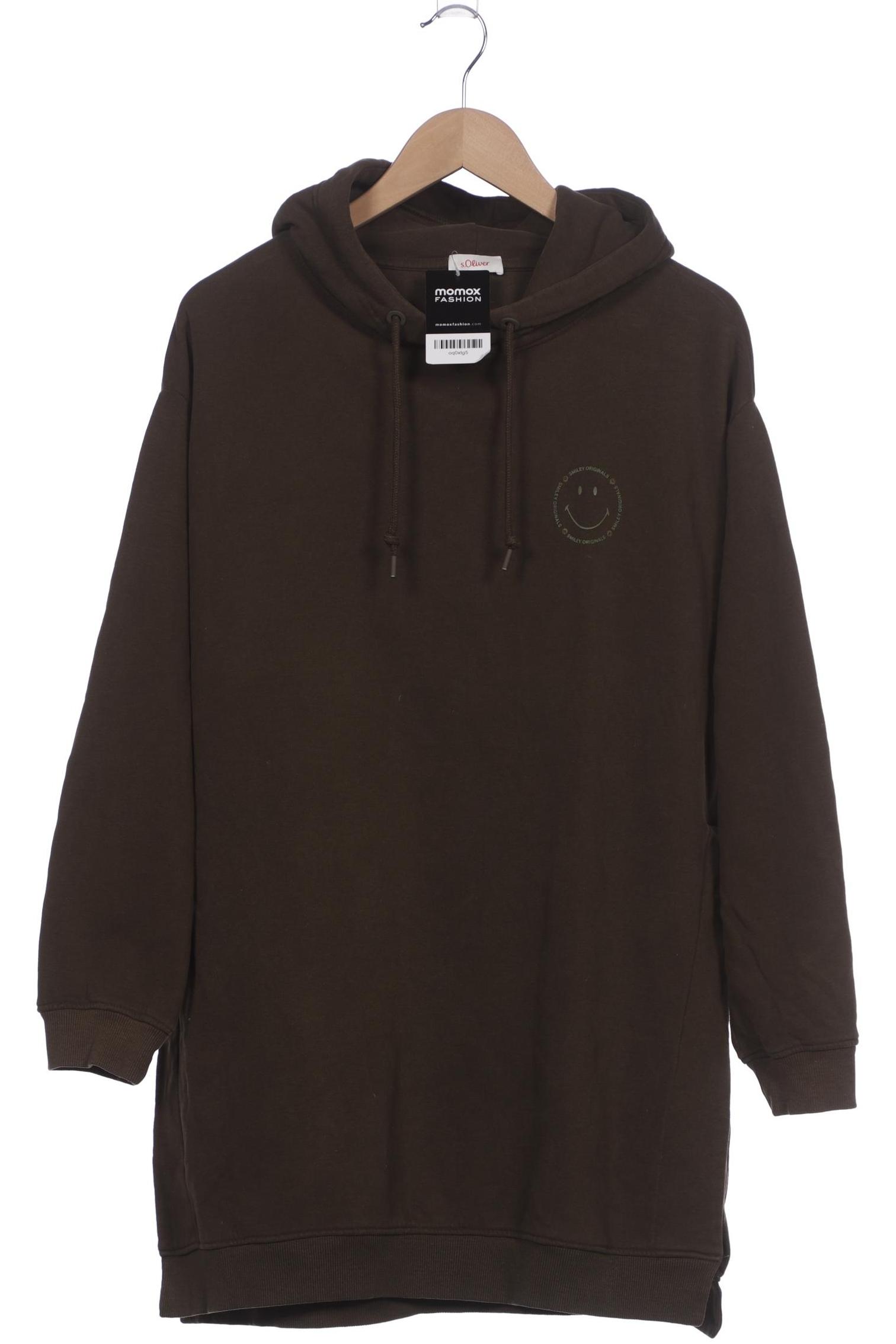 

s.Oliver Damen Kapuzenpullover, grün, Gr. 40