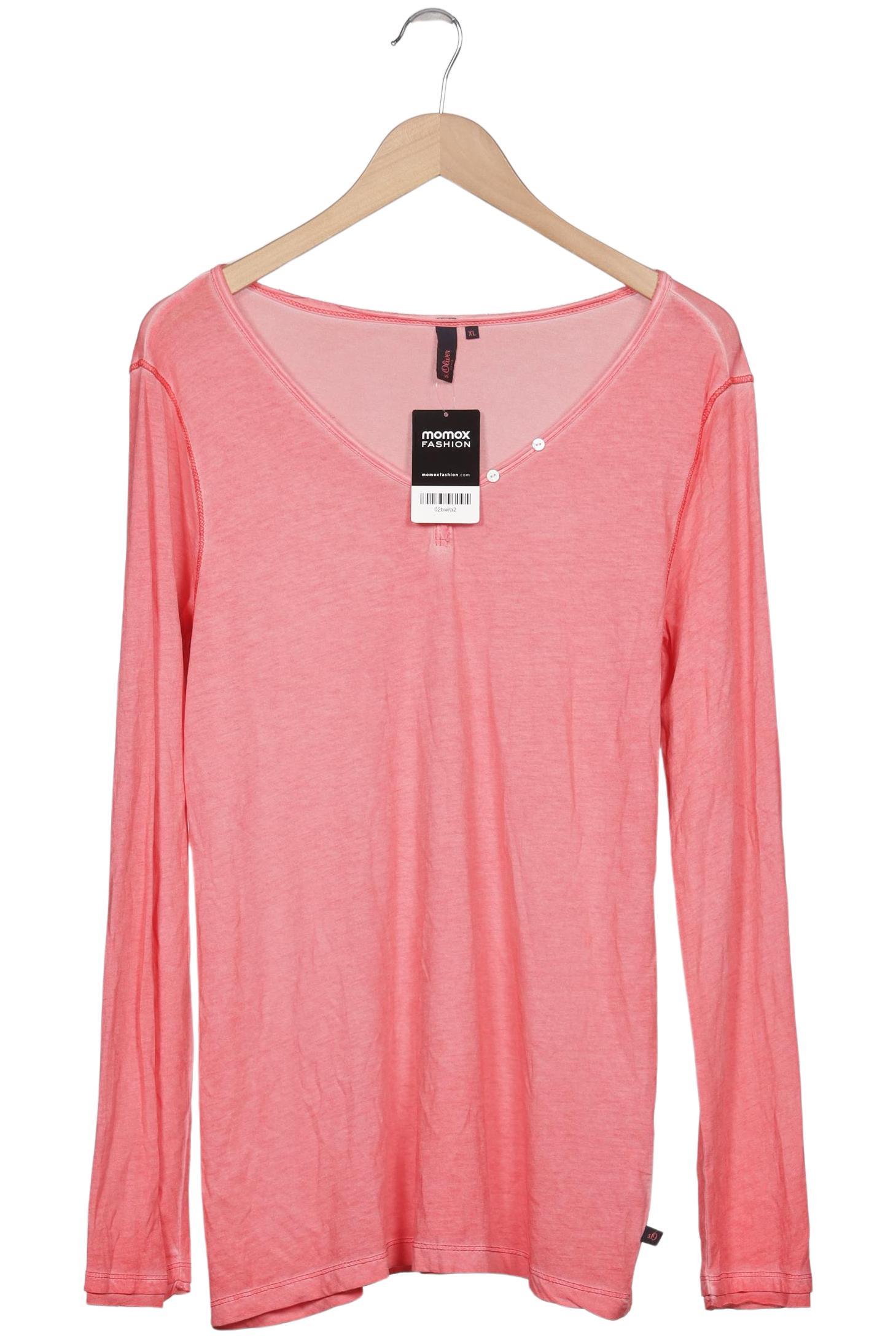 

s.Oliver Damen Langarmshirt, pink, Gr. 44