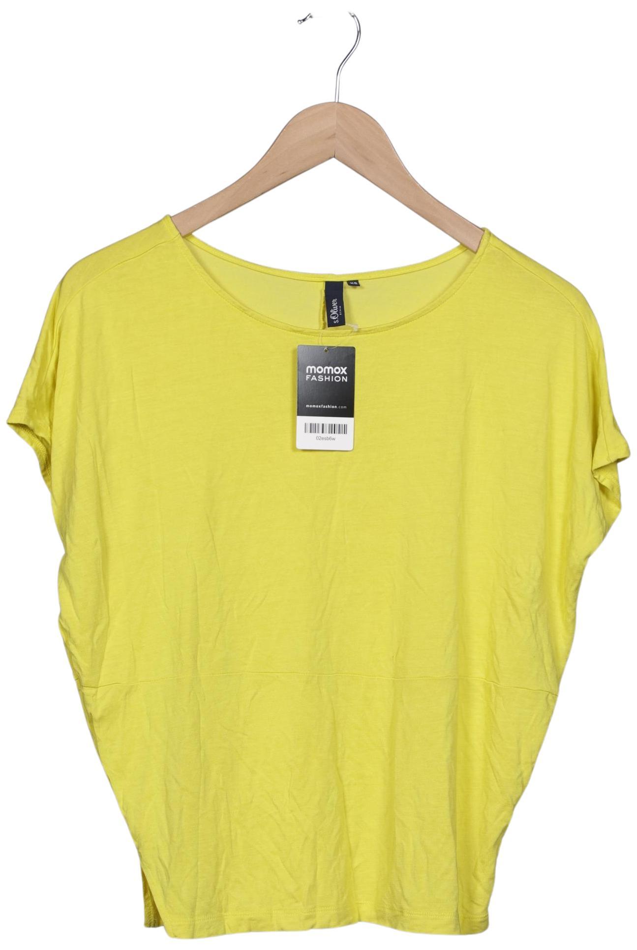 

s.Oliver Damen T-Shirt, gelb, Gr. 34