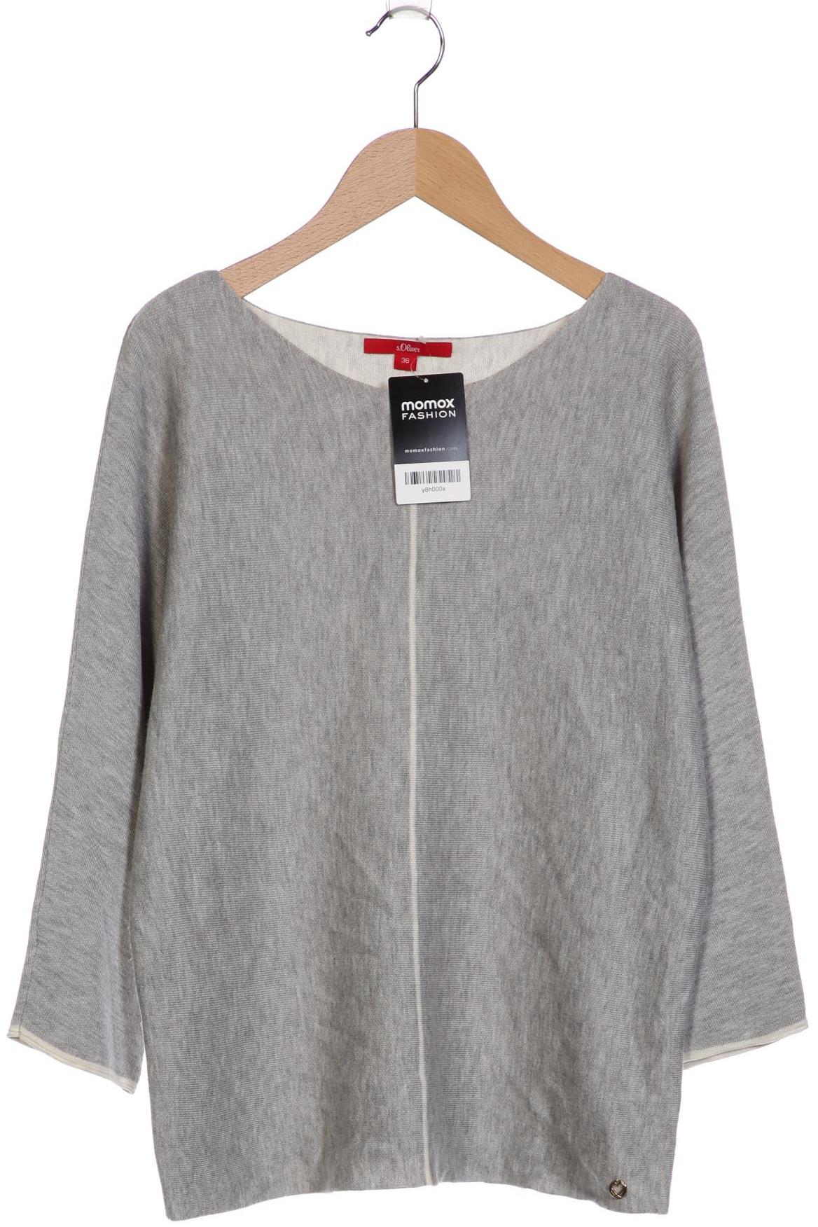 

s.Oliver Damen Pullover, grau, Gr. 36