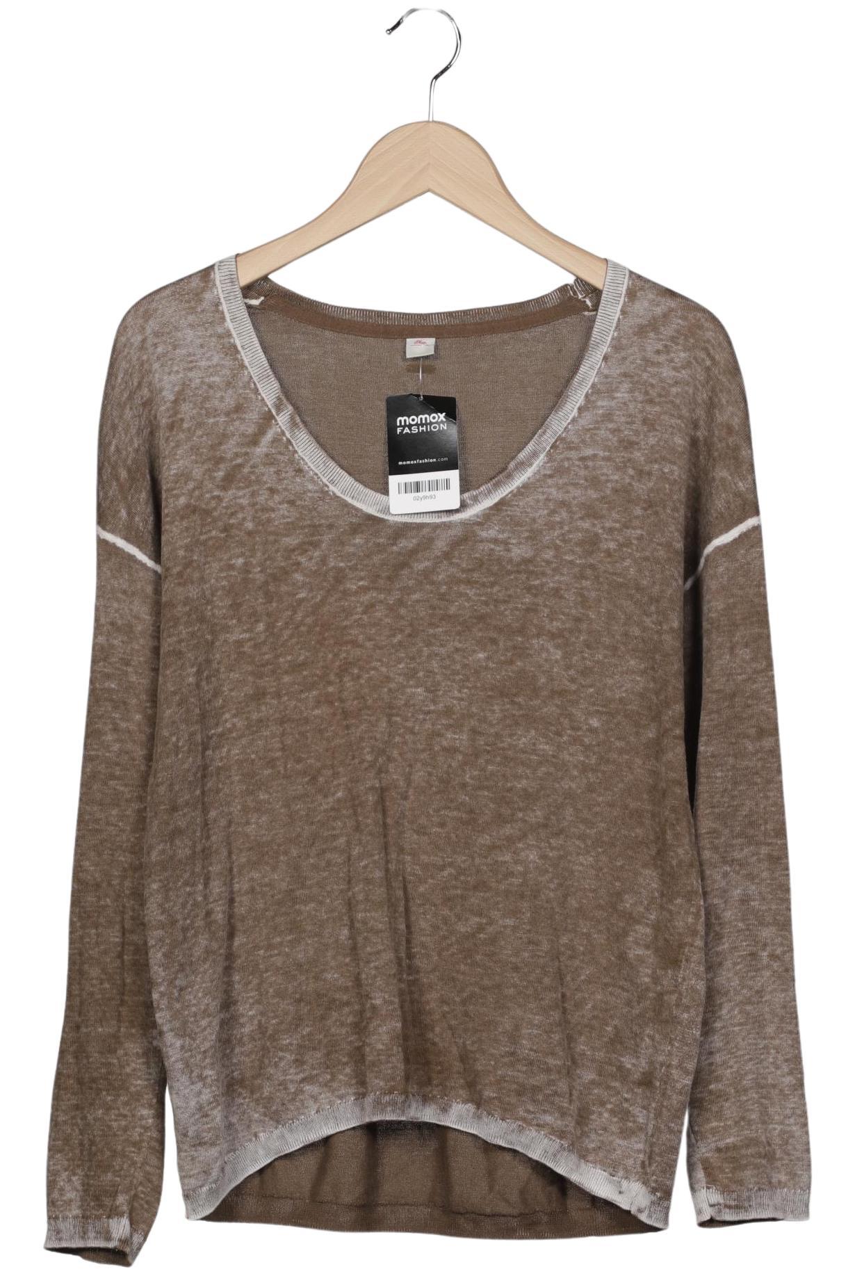 

s.Oliver Damen Pullover, braun, Gr. 36