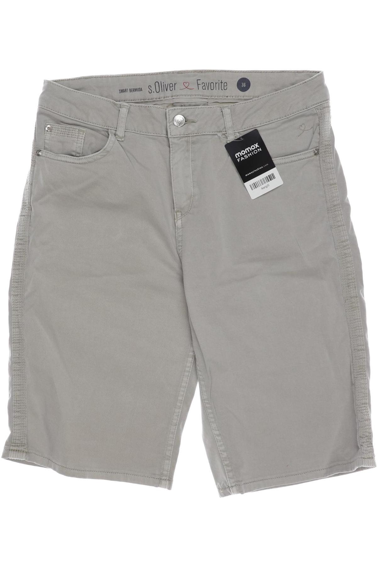 

s.Oliver Damen Shorts, beige, Gr. 36