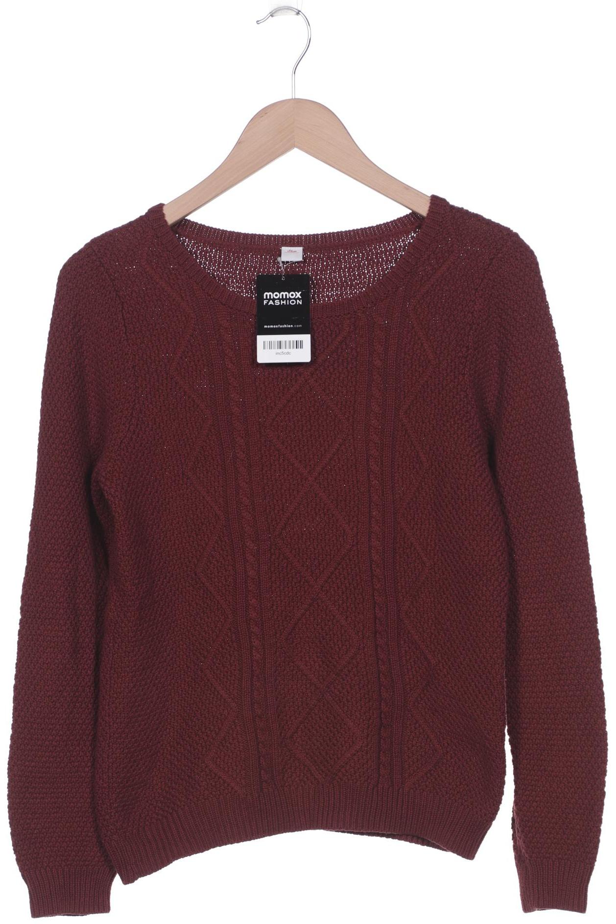

s.Oliver Damen Pullover, bordeaux, Gr. 36