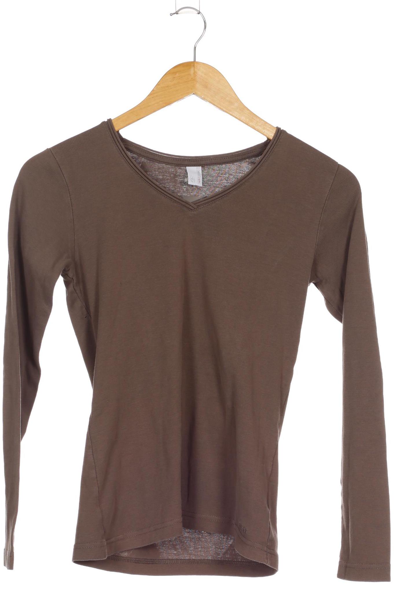

s.Oliver Damen Langarmshirt, braun, Gr. 34