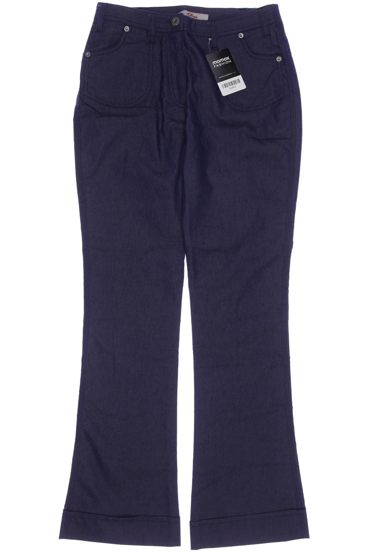 

s.Oliver Damen Stoffhose, blau, Gr. 36
