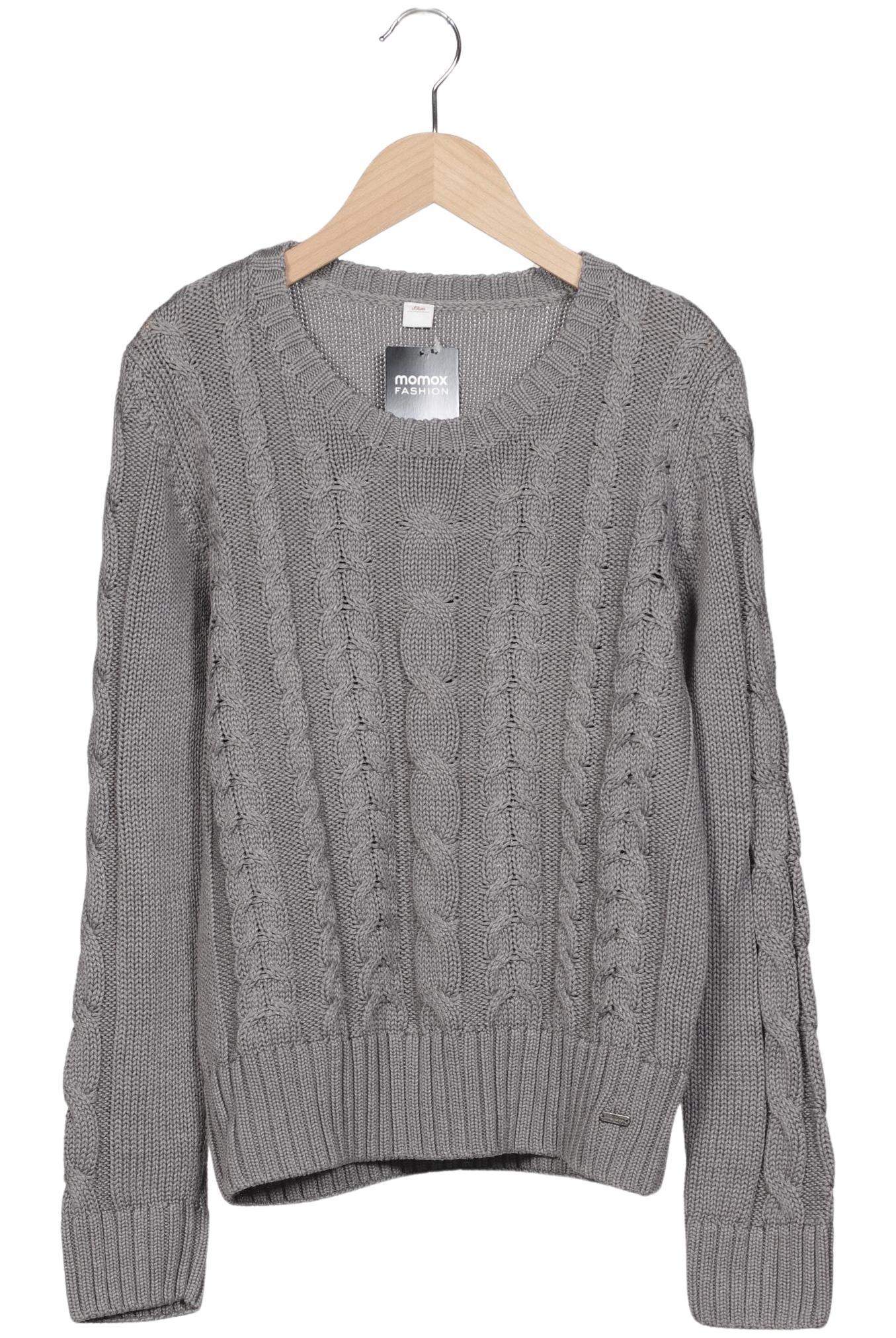 

s.Oliver Damen Pullover, grau, Gr. 38