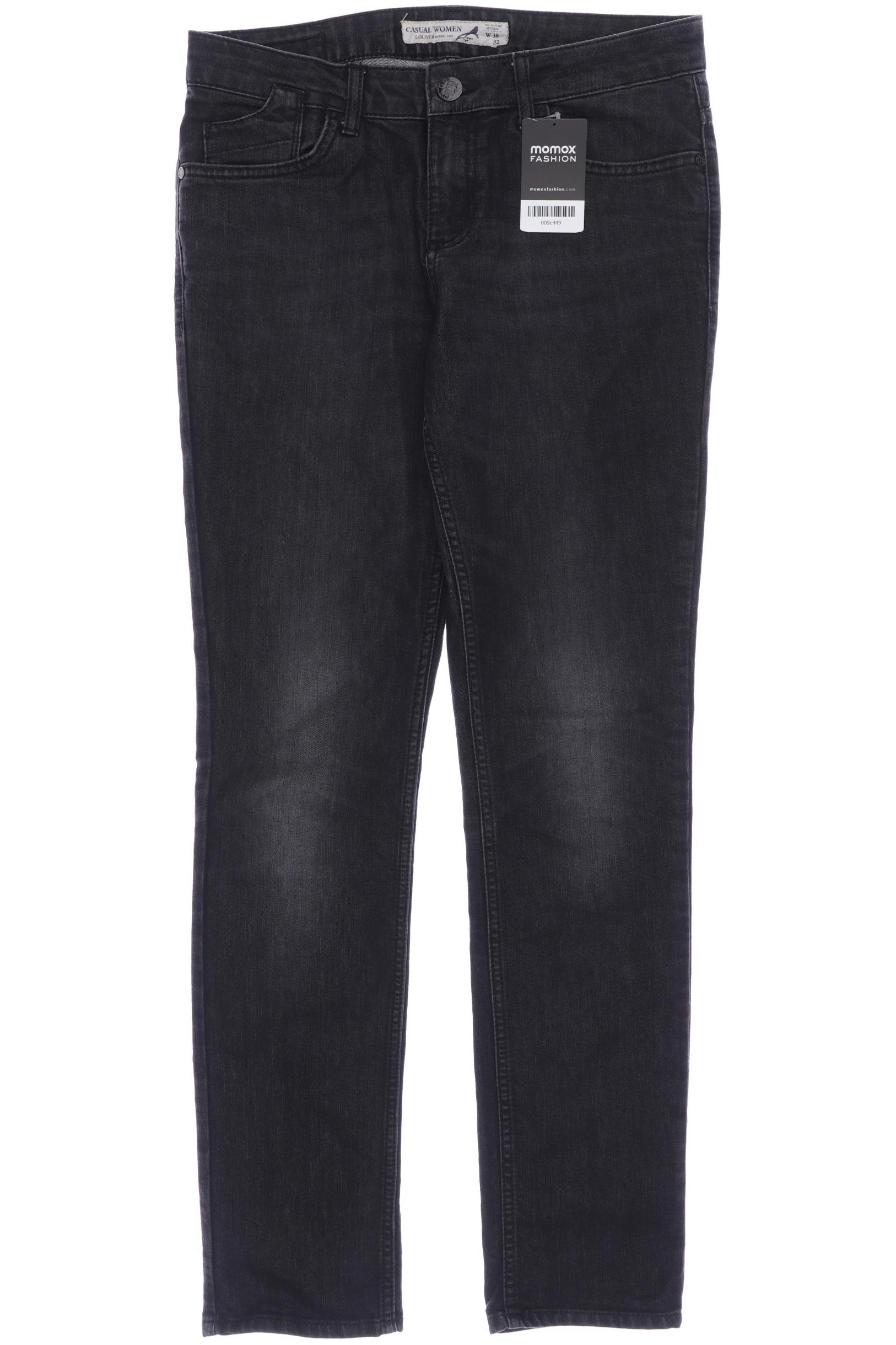 

s.Oliver Damen Jeans, grau