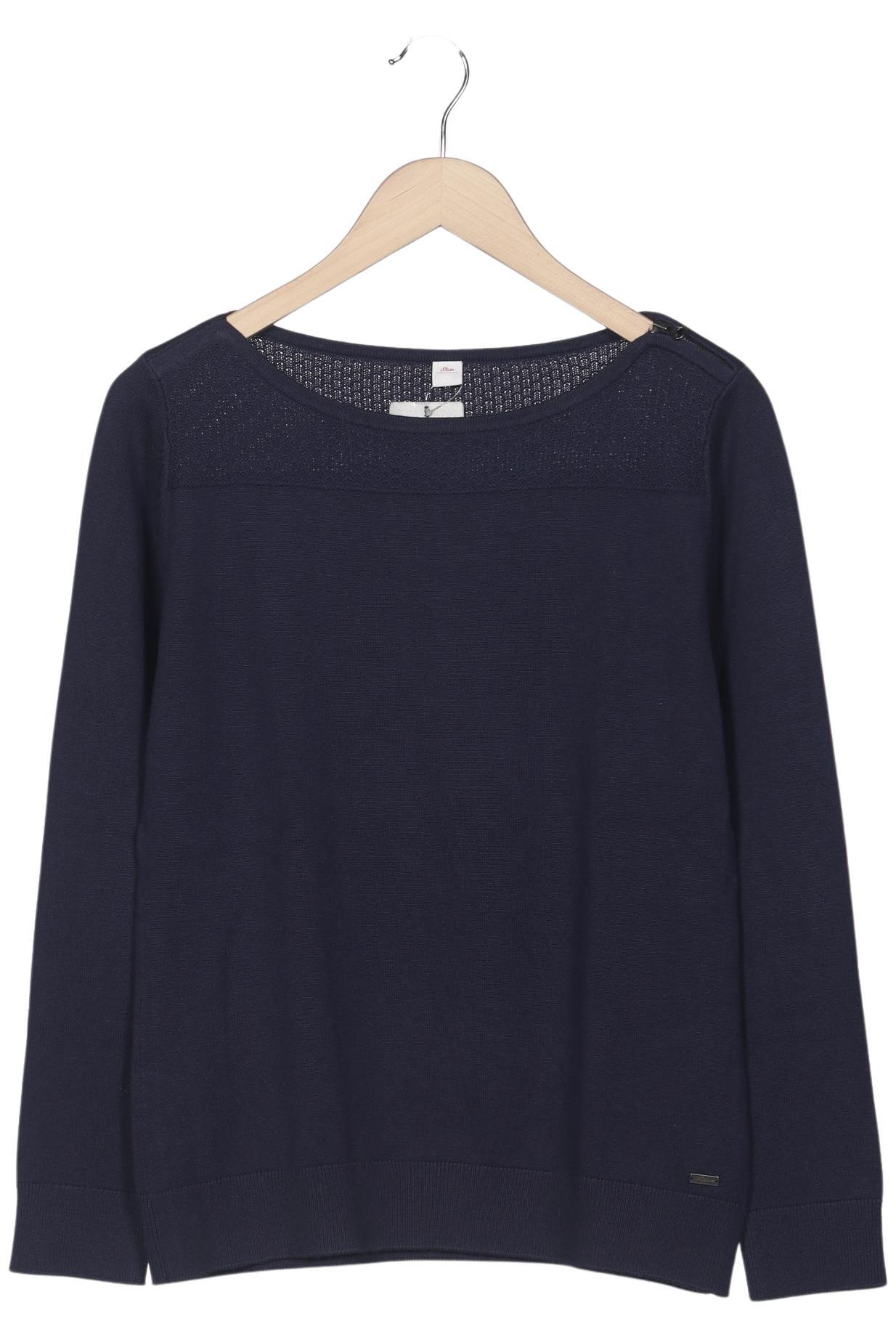 

s.Oliver Damen Pullover, marineblau, Gr. 38