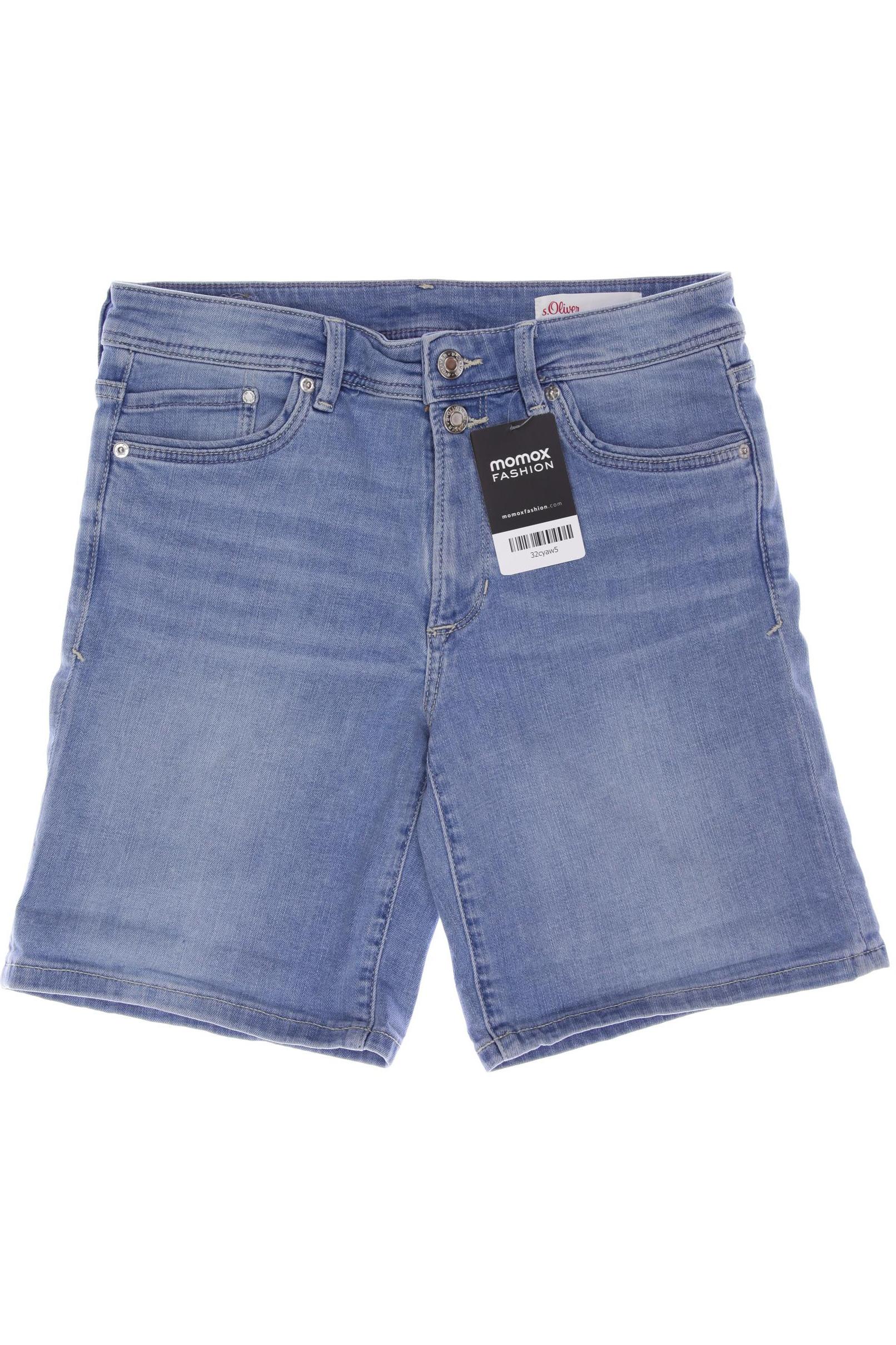 

s.Oliver Damen Shorts, blau