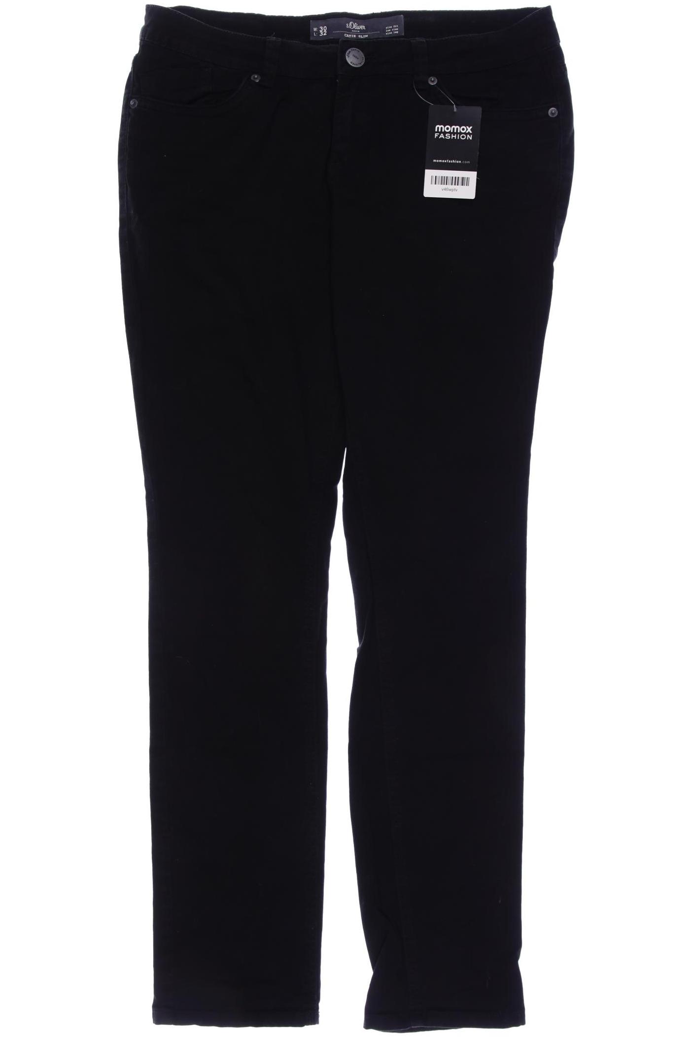 

s.Oliver Damen Jeans, schwarz, Gr. 30