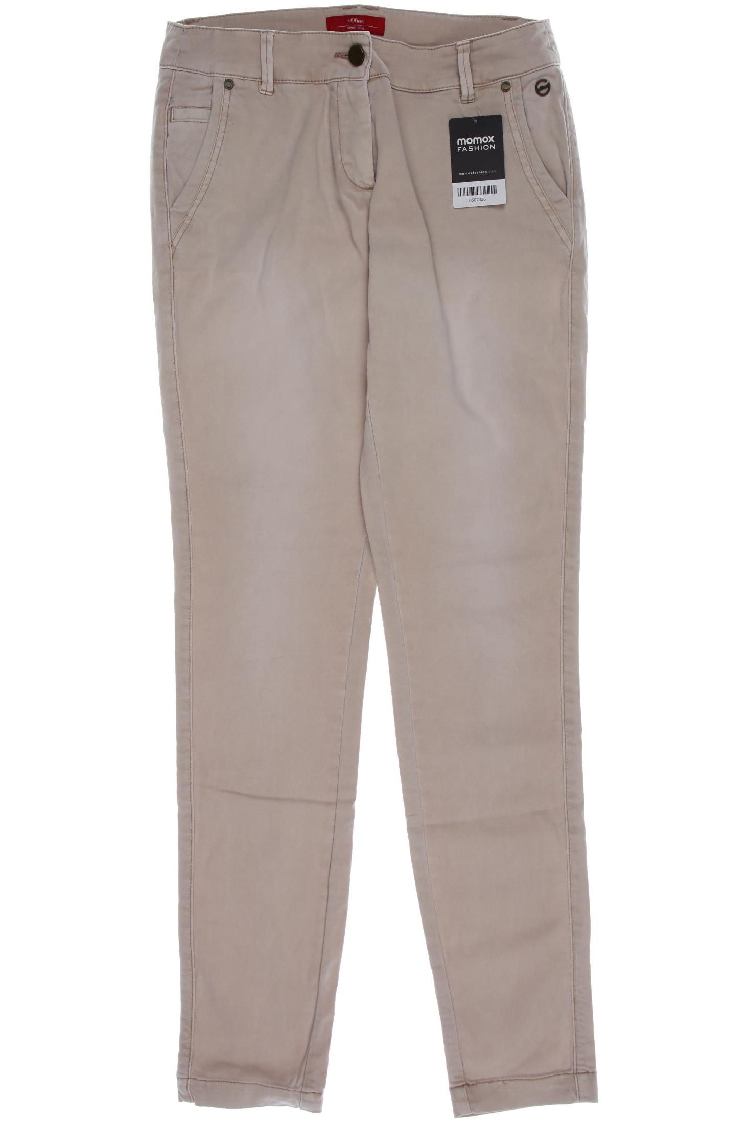 

s.Oliver Damen Jeans, beige