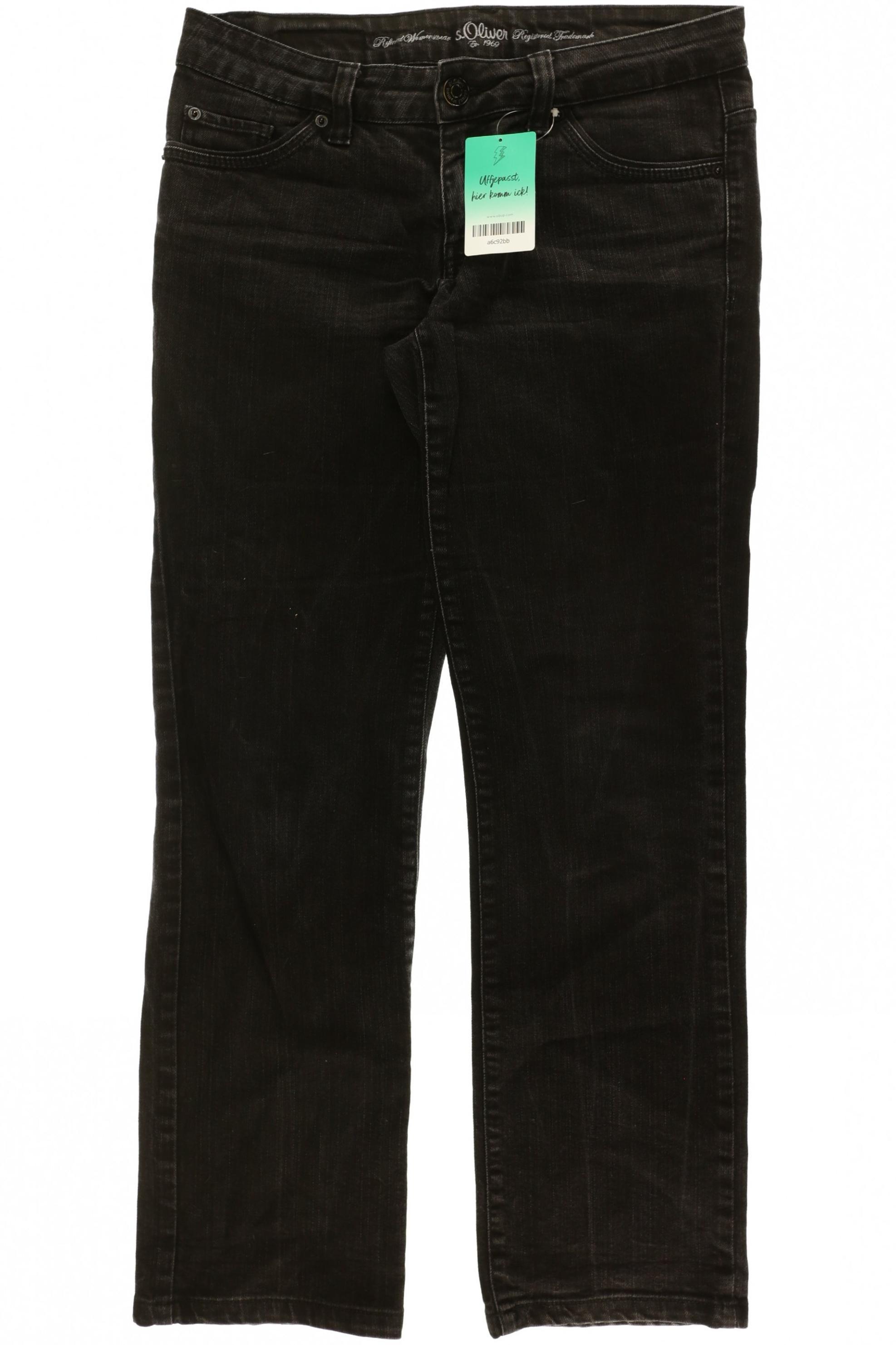 

s.Oliver Damen Jeans, schwarz, Gr. 31