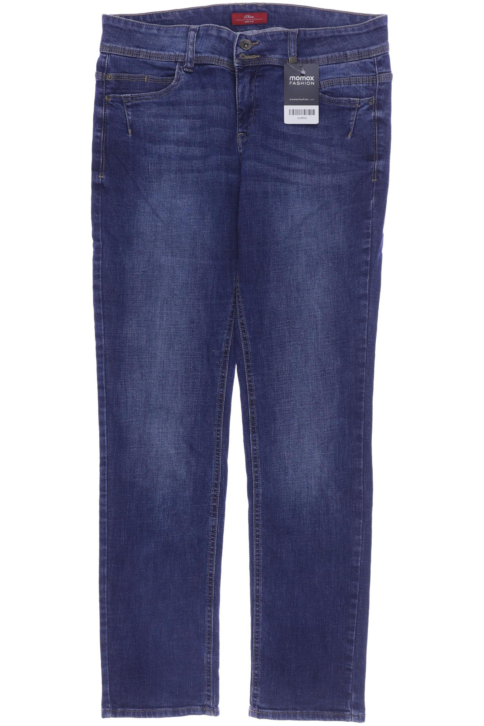 

s.Oliver Damen Jeans, blau