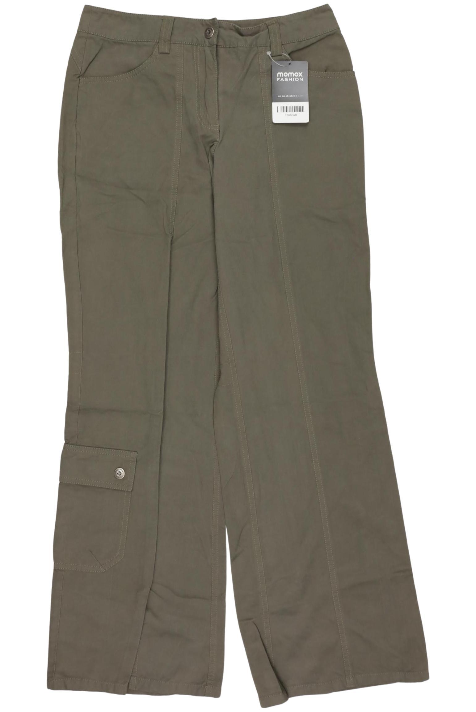 

s.Oliver Damen Stoffhose, grün, Gr. 34