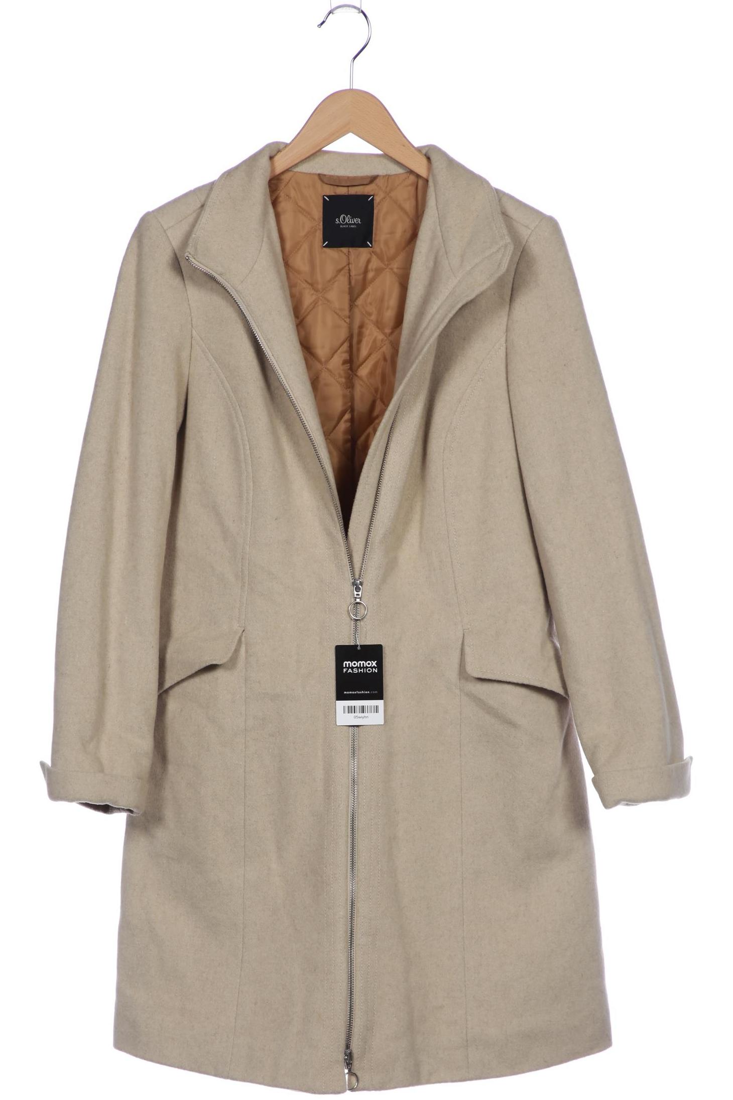 

s.Oliver Damen Mantel, beige, Gr. 40