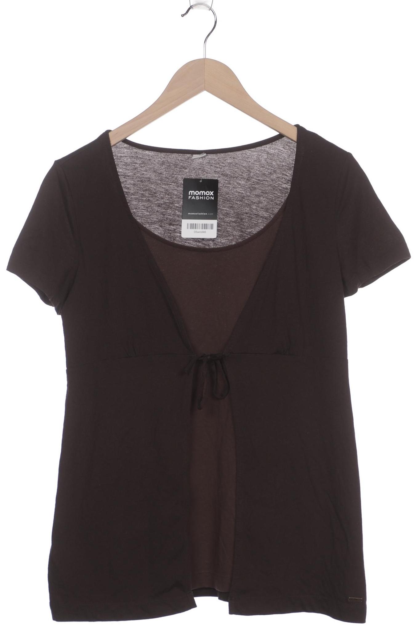 

s.Oliver Damen T-Shirt, braun, Gr. 42