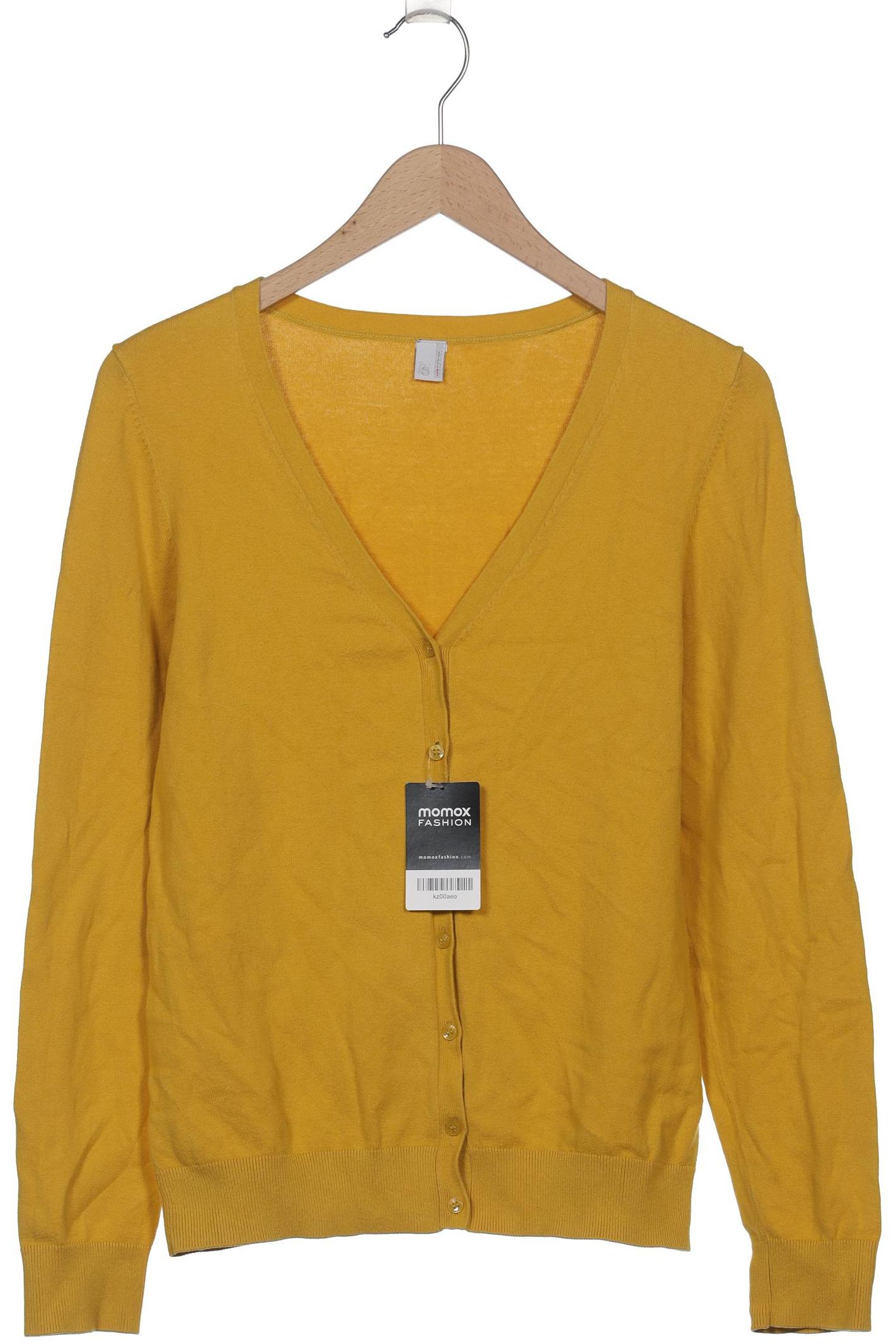 

s.Oliver Damen Strickjacke, gelb, Gr. 40