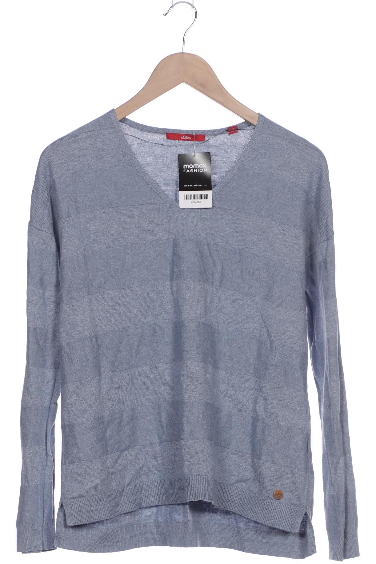 

s.Oliver Damen Pullover, blau, Gr. 40