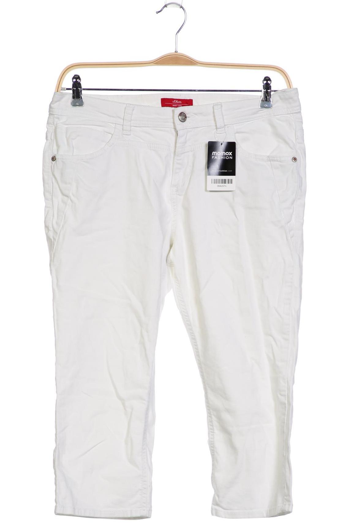 

s.Oliver Damen Jeans, weiß, Gr. 40