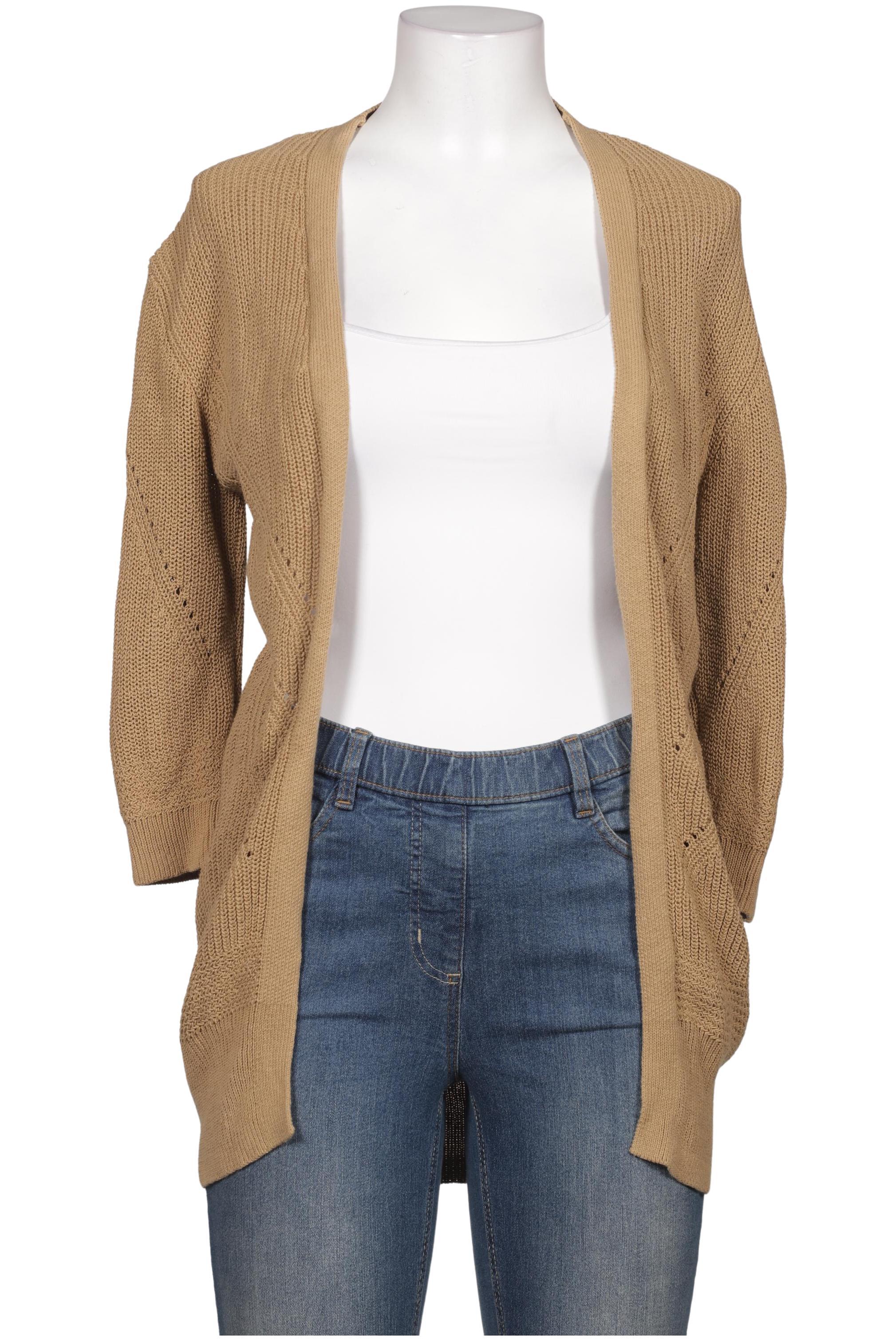 

s.Oliver Damen Strickjacke, beige, Gr. 38