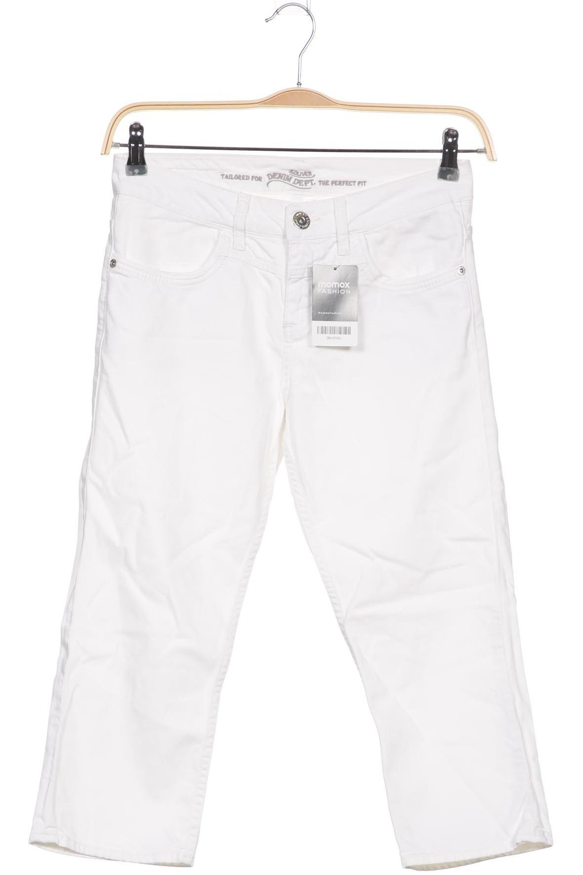 

s.Oliver Damen Shorts, weiß