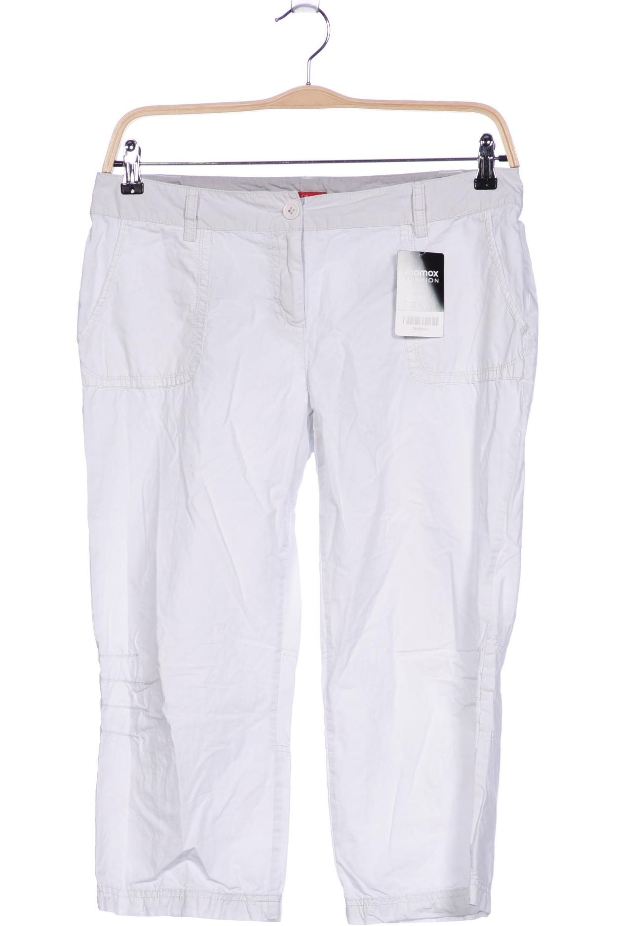 

s.Oliver Damen Stoffhose, weiß, Gr. 40