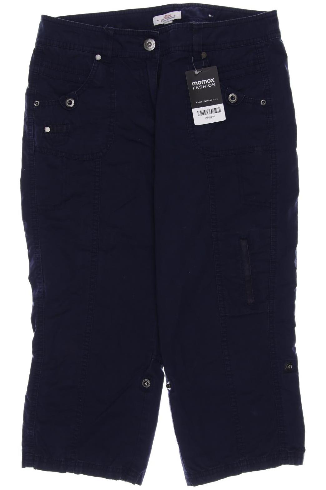 

s.Oliver Damen Stoffhose, marineblau