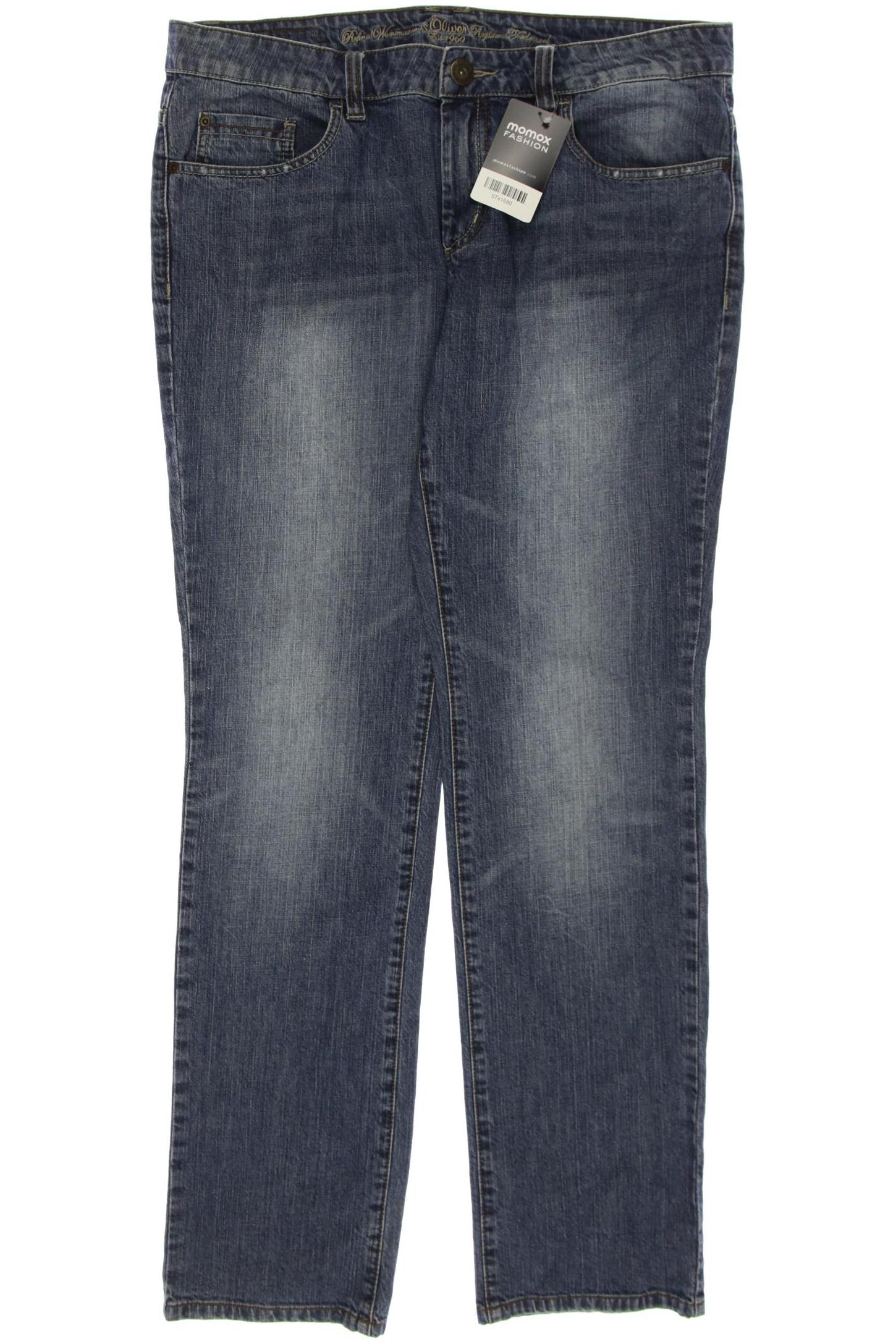 

s.Oliver Damen Jeans, blau