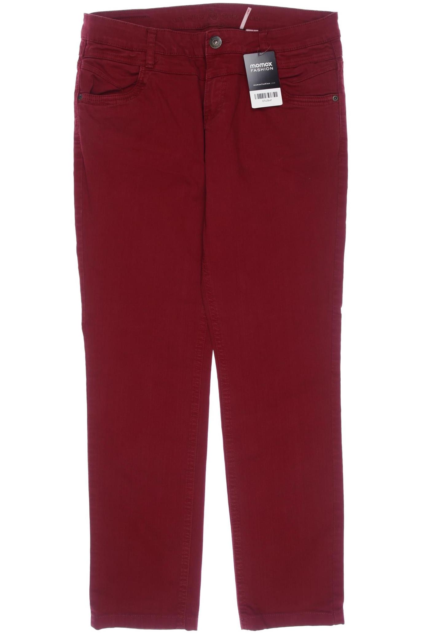 

s.Oliver Damen Jeans, bordeaux, Gr. 38