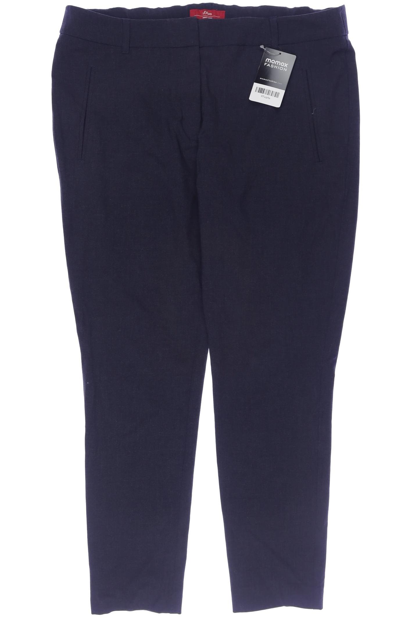 

s.Oliver Damen Stoffhose, marineblau, Gr. 42