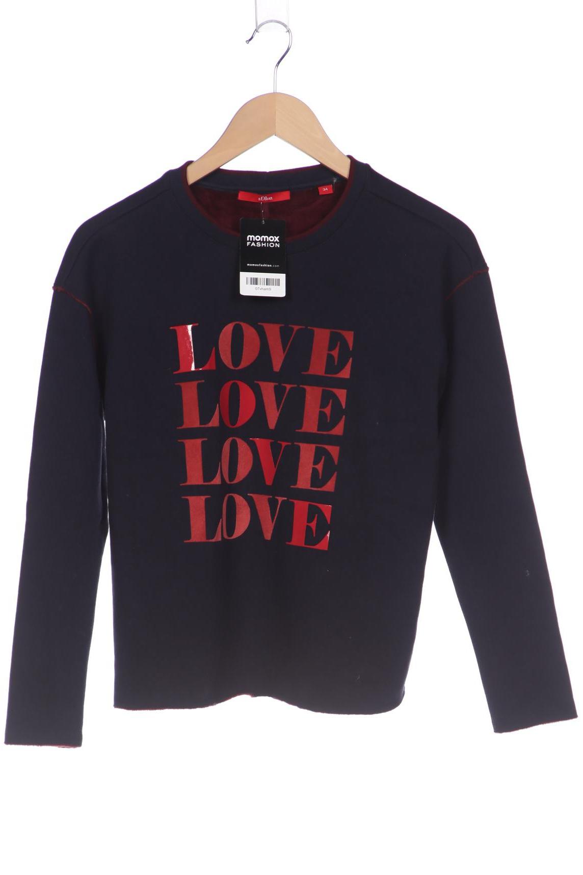 

s.Oliver Damen Sweatshirt, marineblau