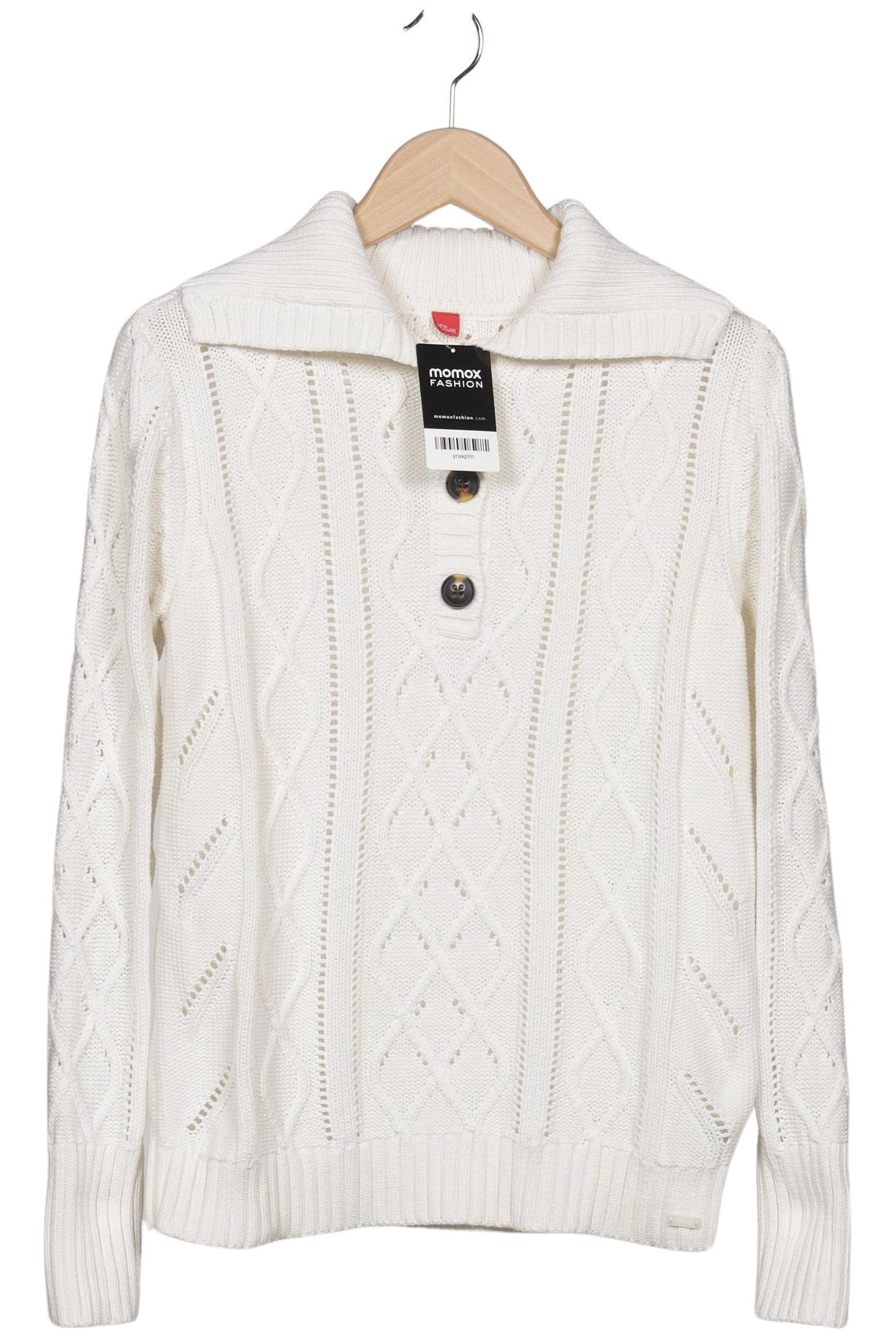 

s.Oliver Damen Pullover, cremeweiß, Gr. 40