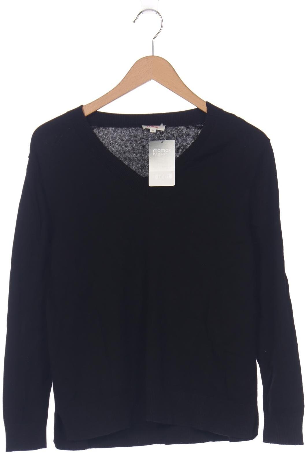 

s.Oliver Damen Pullover, schwarz, Gr. 40