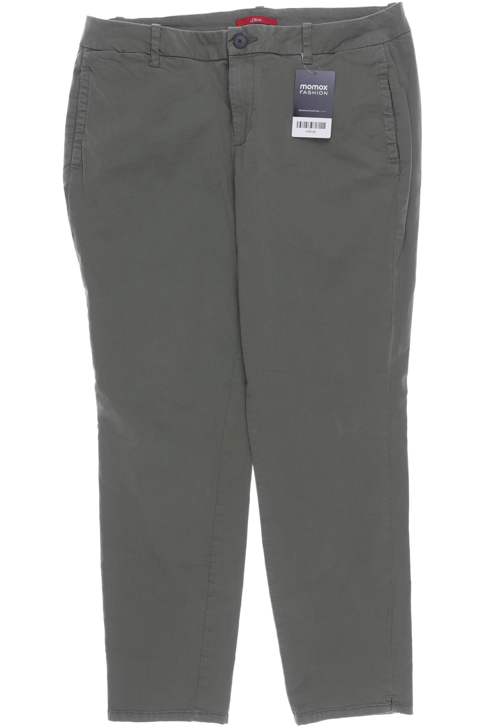 

s.Oliver Damen Stoffhose, grün, Gr. 40