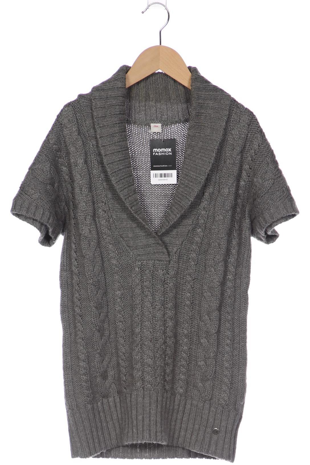 

s.Oliver Damen Pullover, grau, Gr. 34